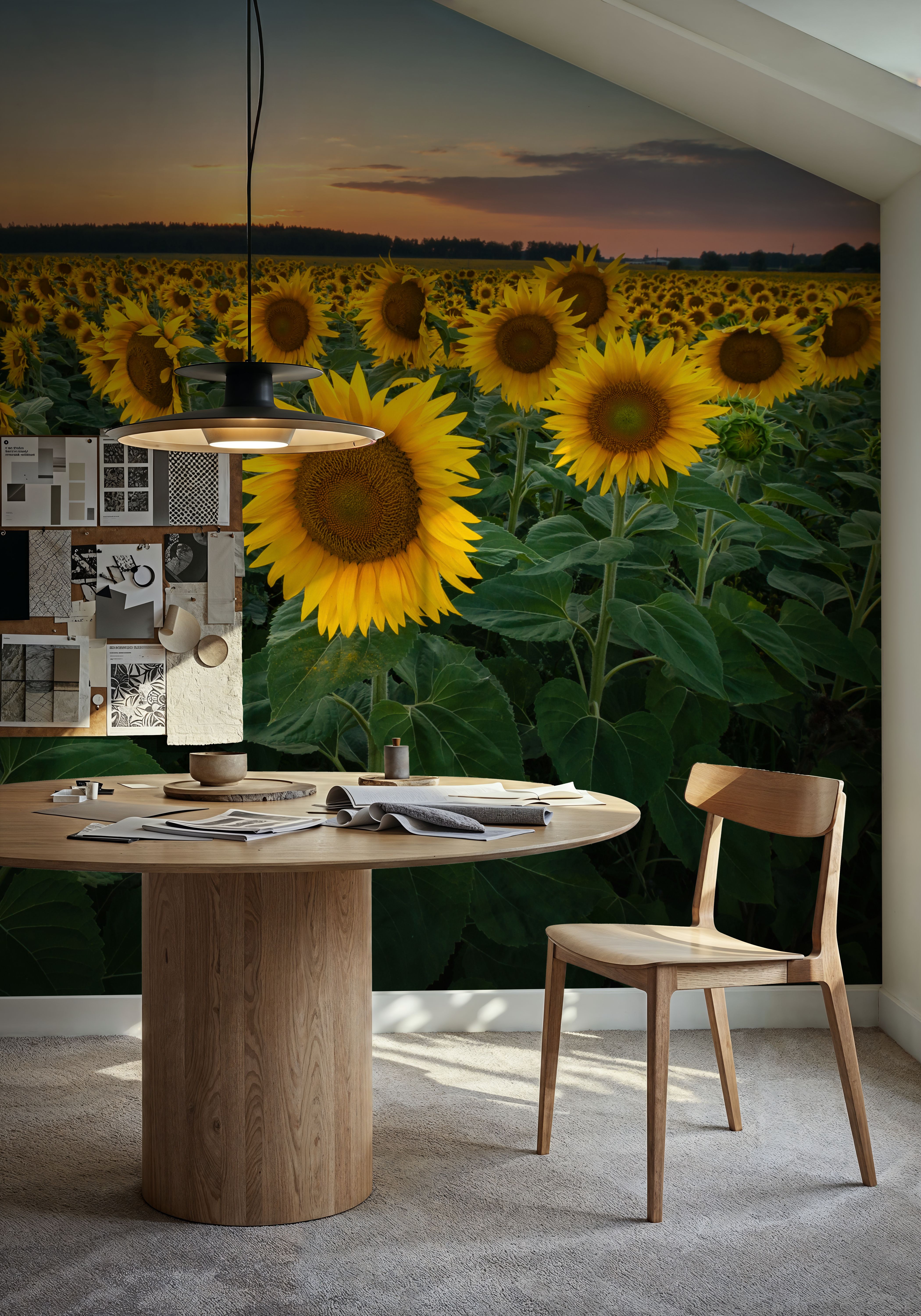 Proud Sunflower Field