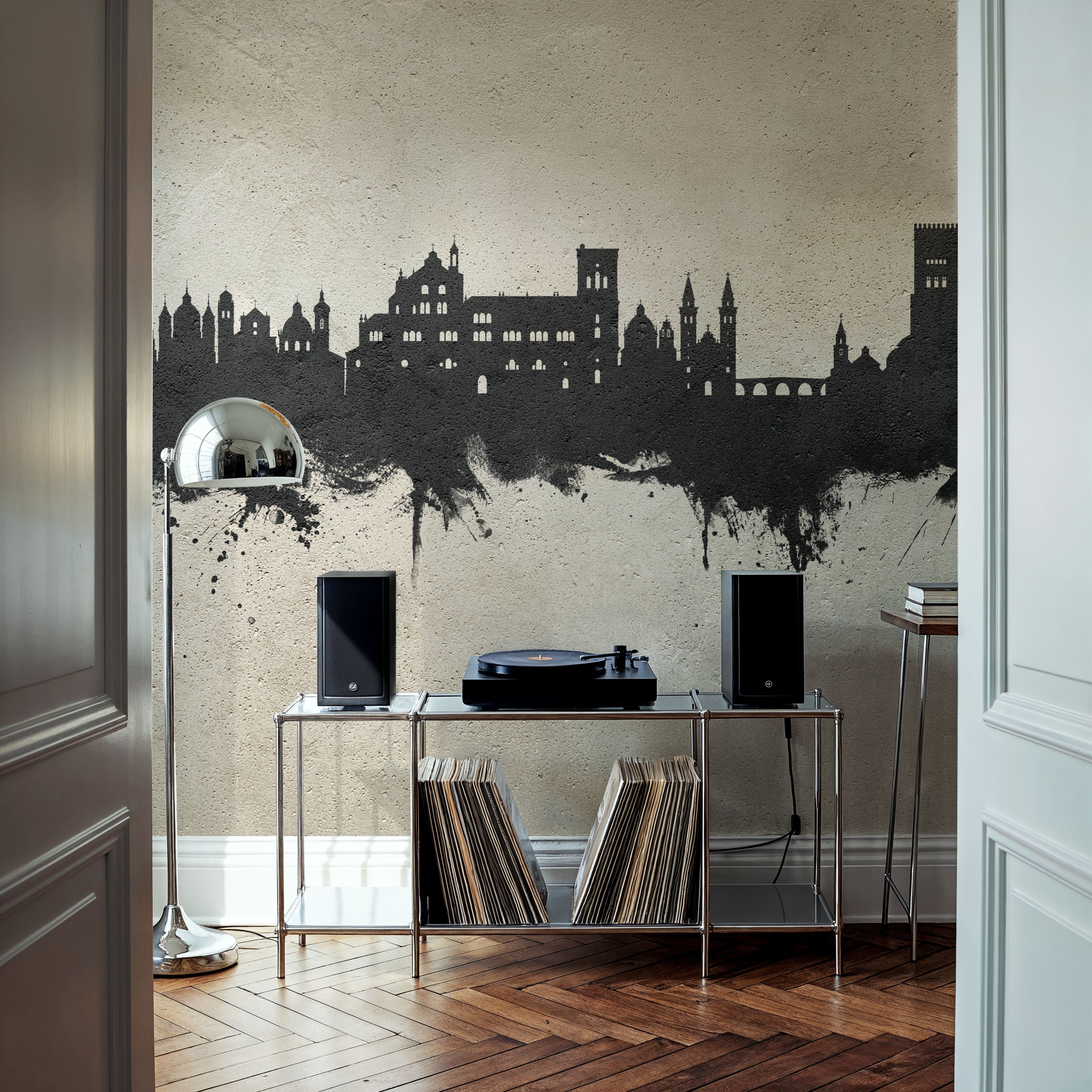 Granada Spain Skyline Concrete