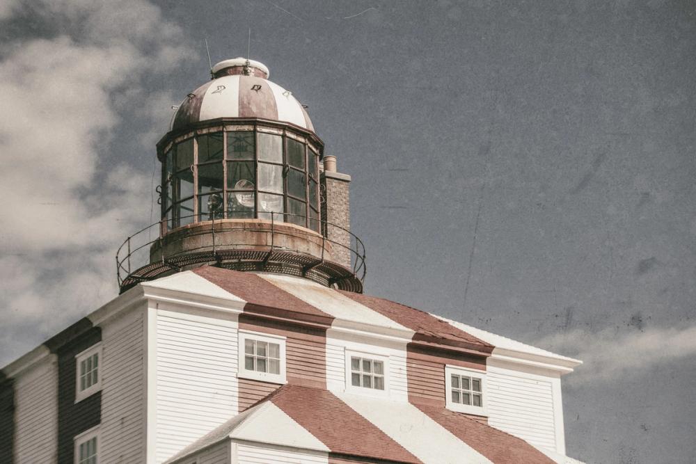 Cape Bona Vista Lighthouse II Desaturated