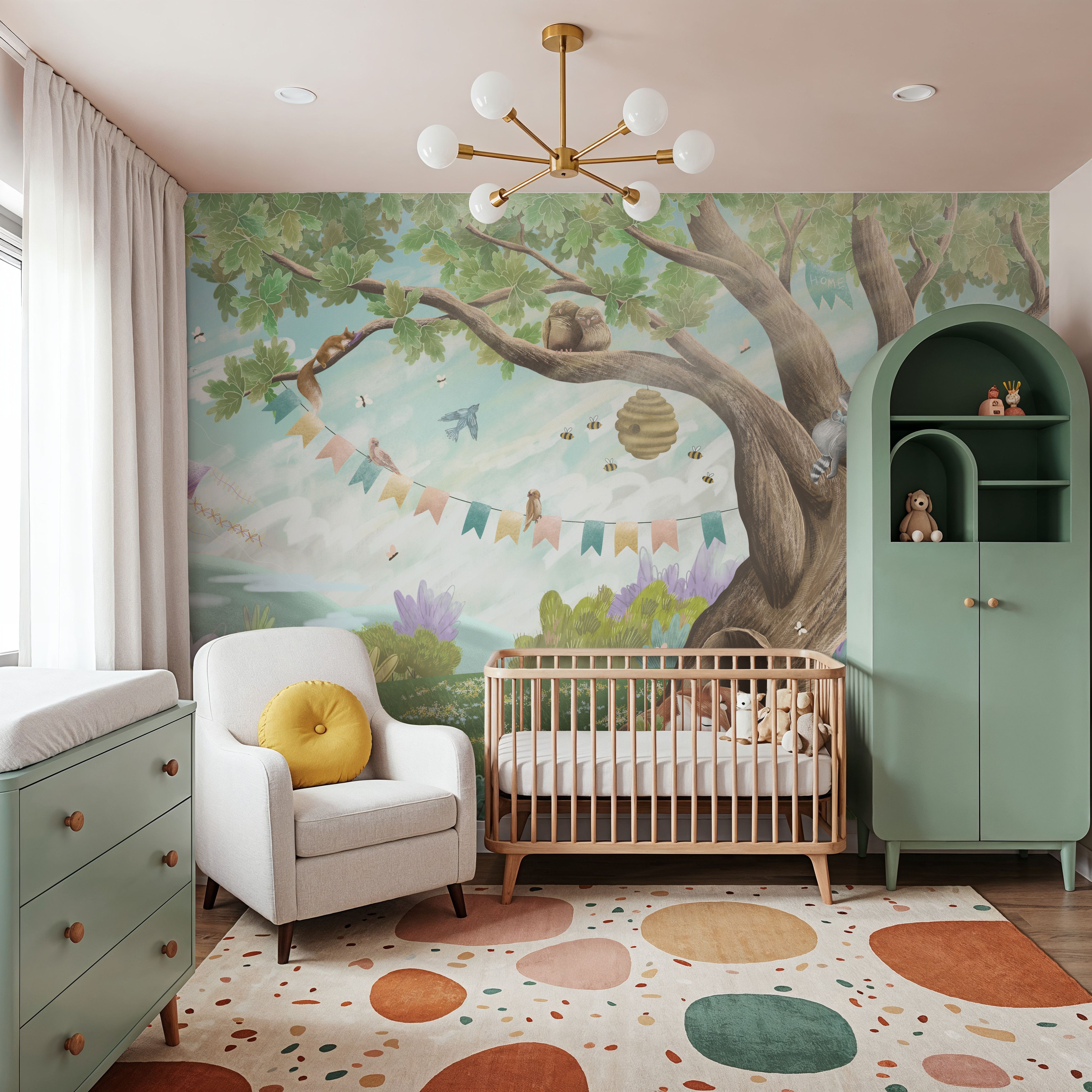 Oak Hill Slumber, Spring Green