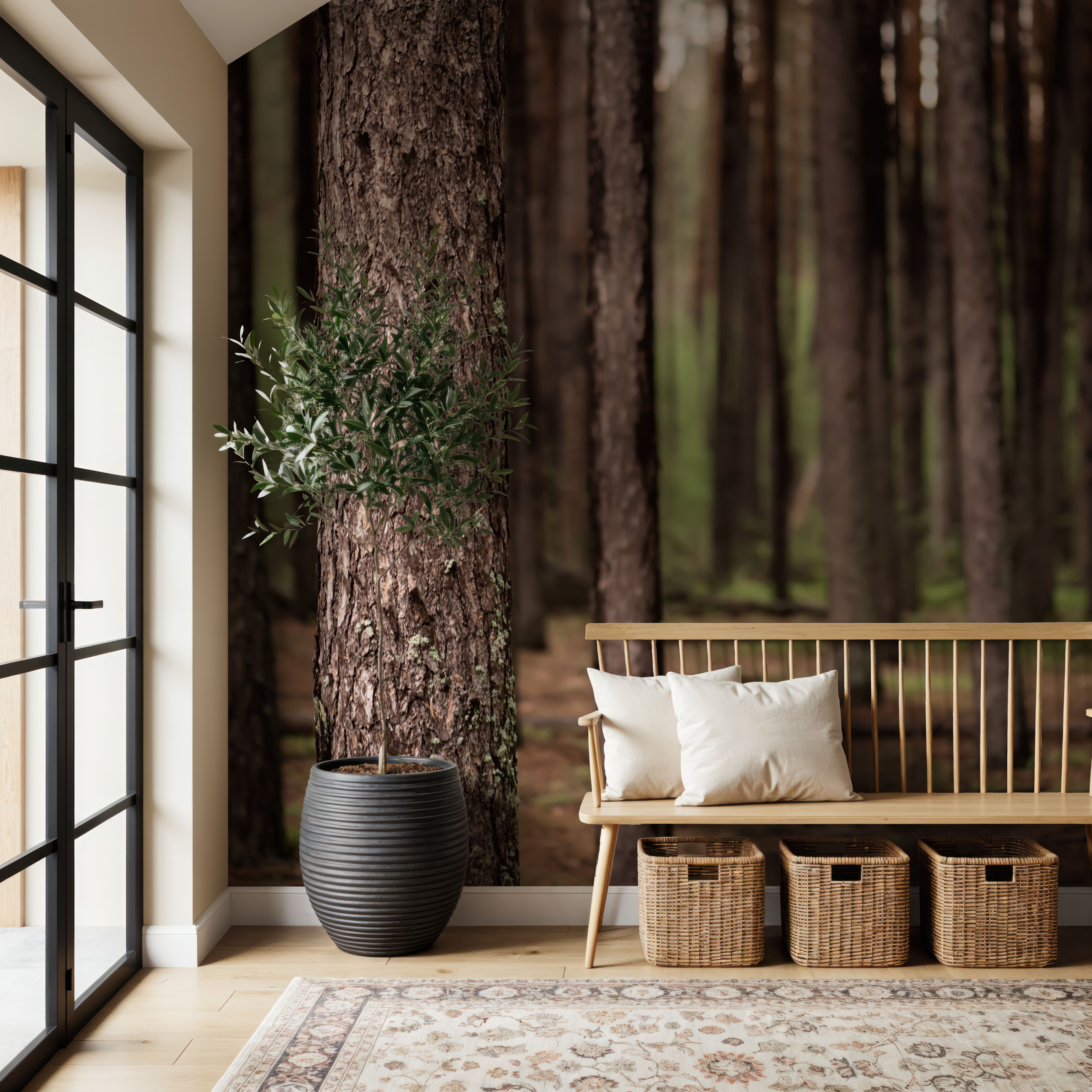Dark Pine Forest