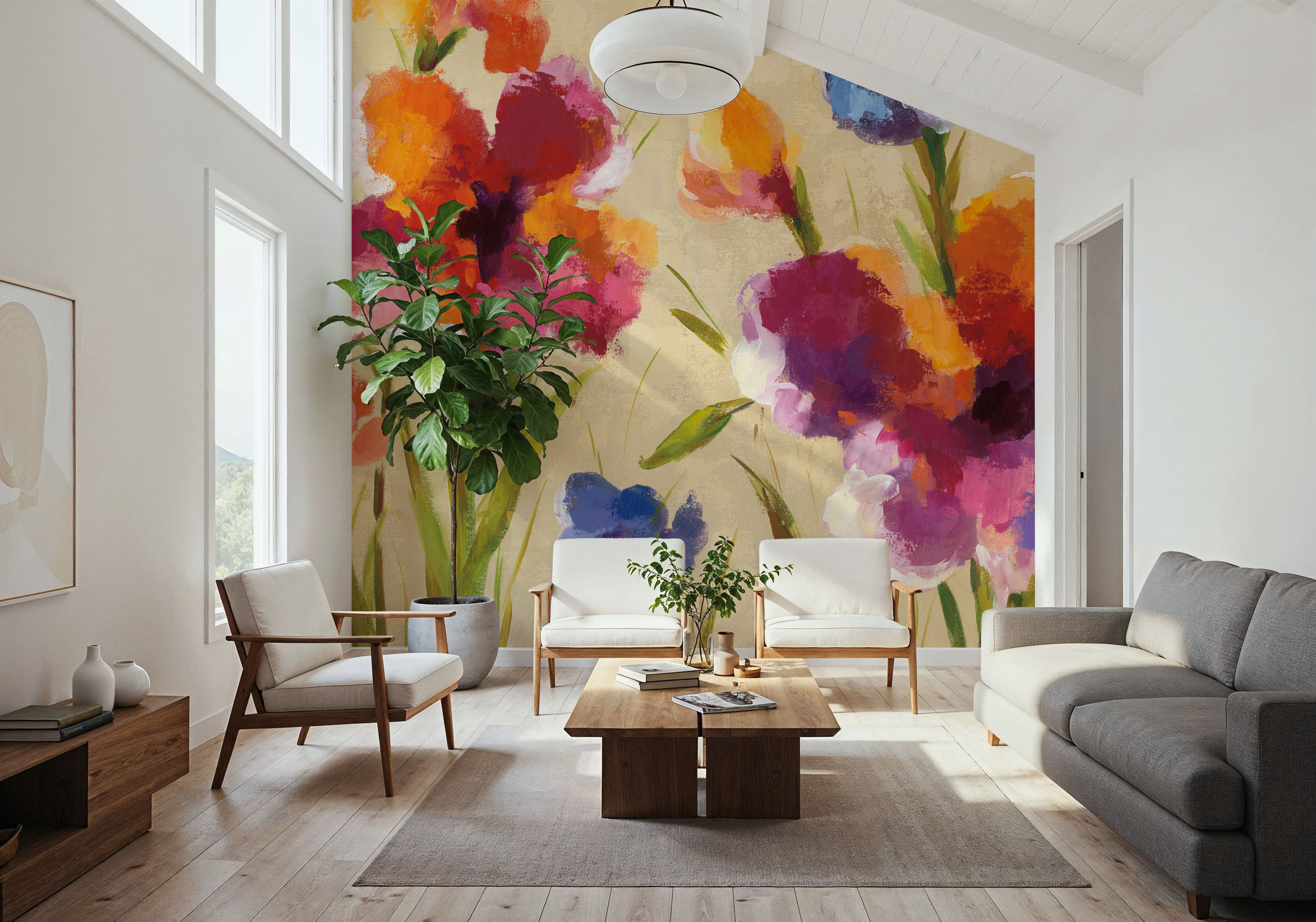Bold Bright Flowers I