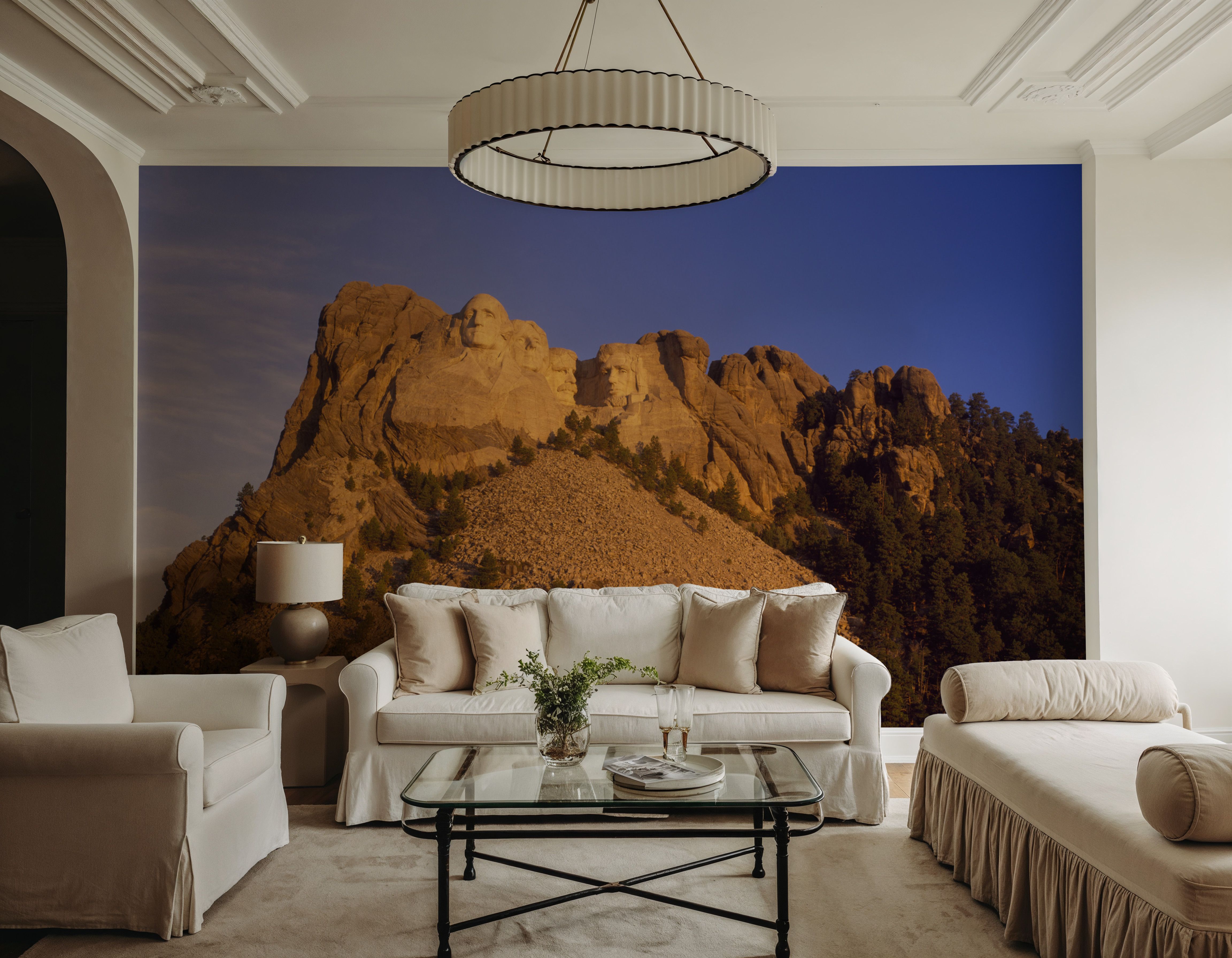 Low Angle Mount Rushmore