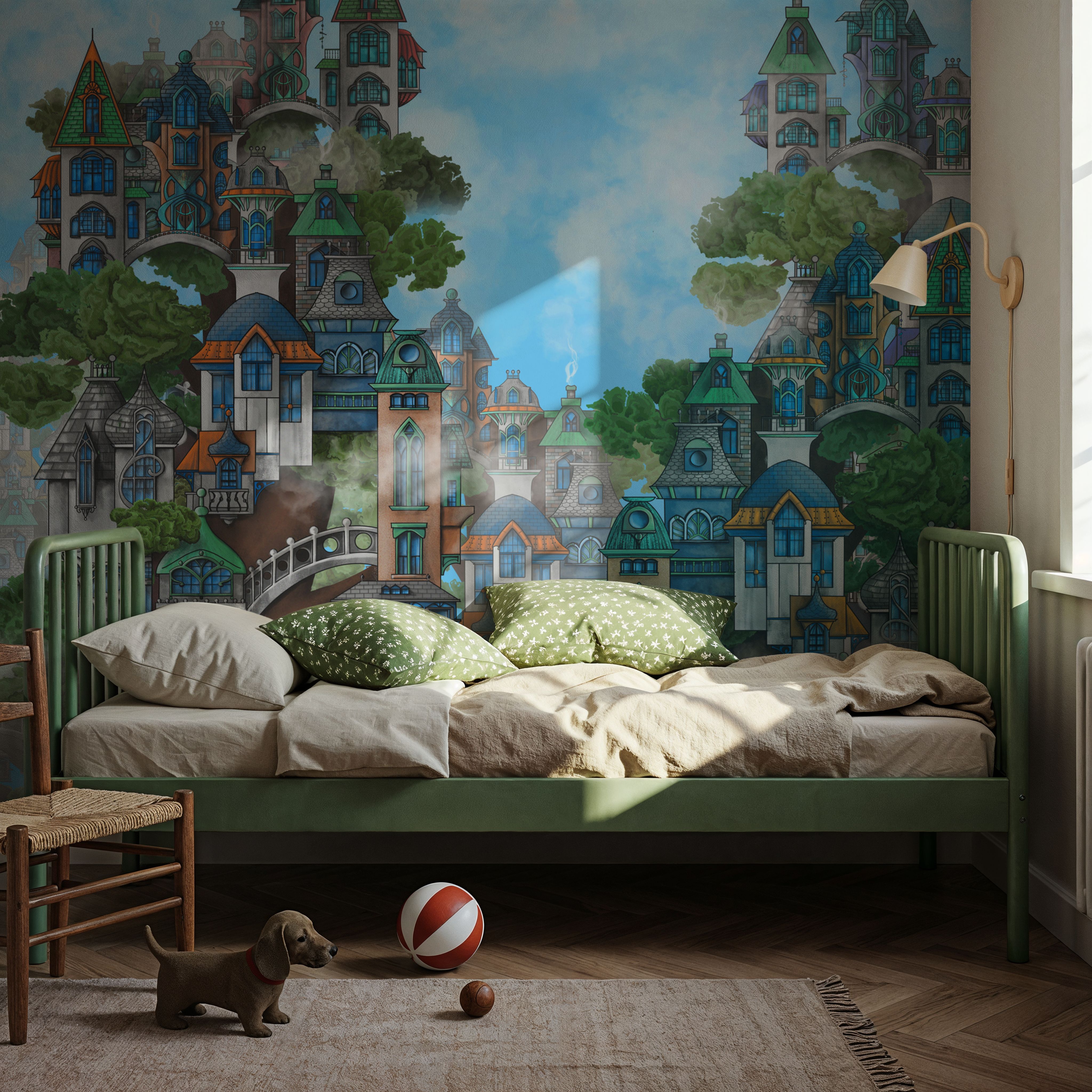 Treehouse Neighborhood Bright