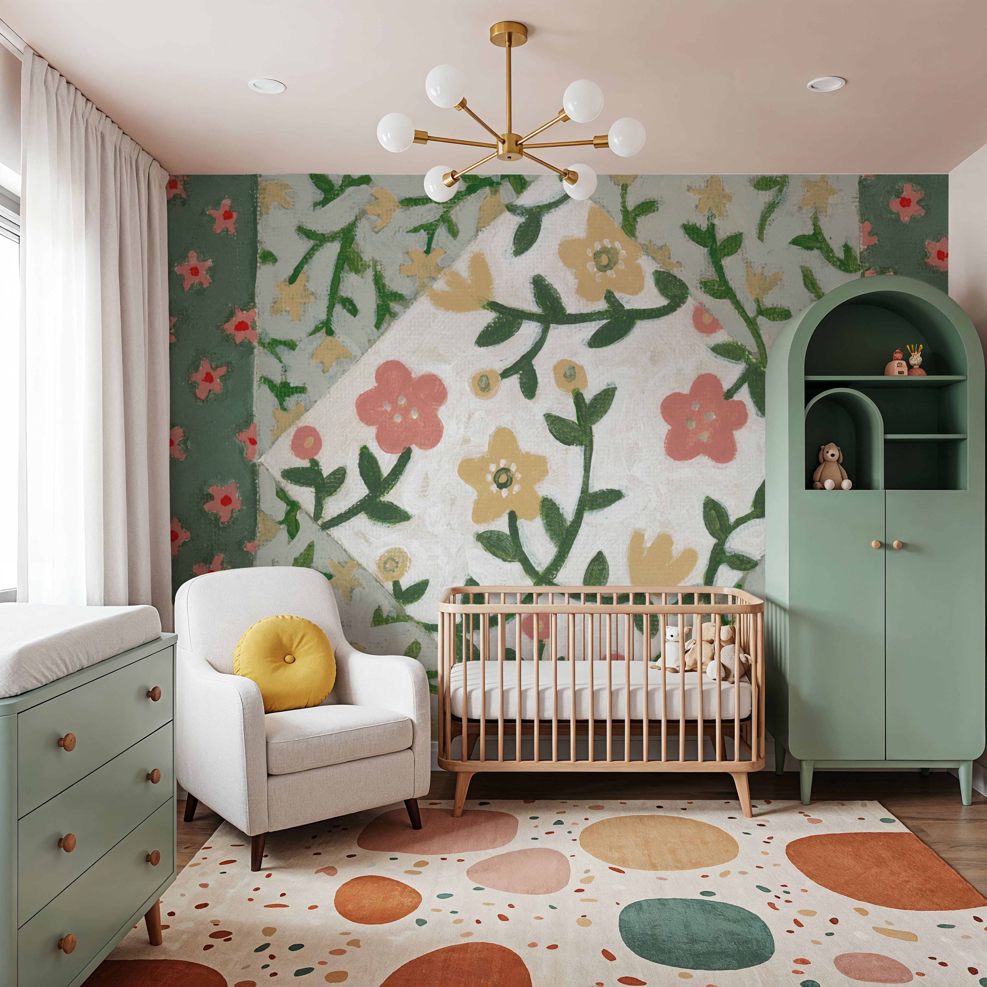 Quilted Floral I