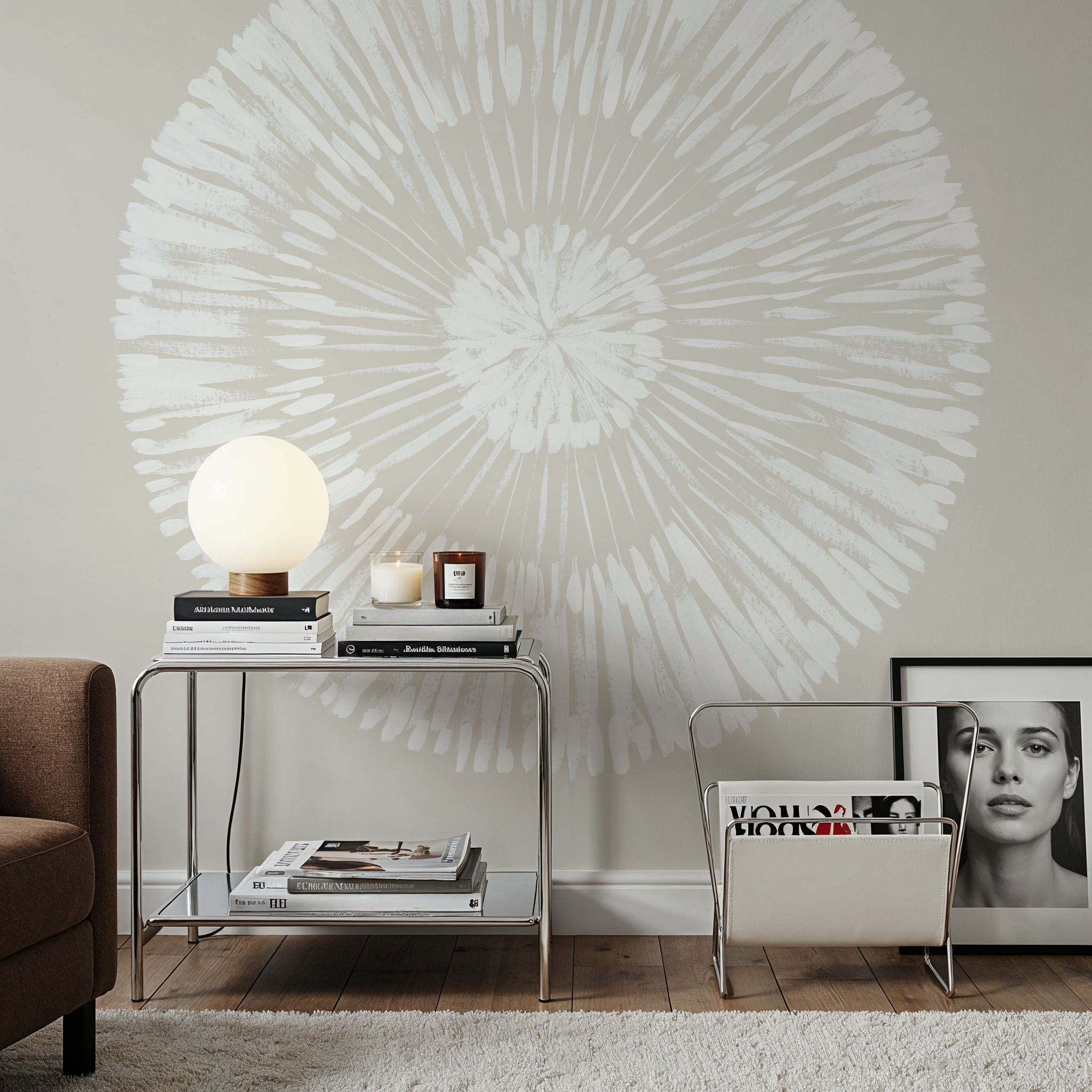 Coastal Block Print II Neutral
