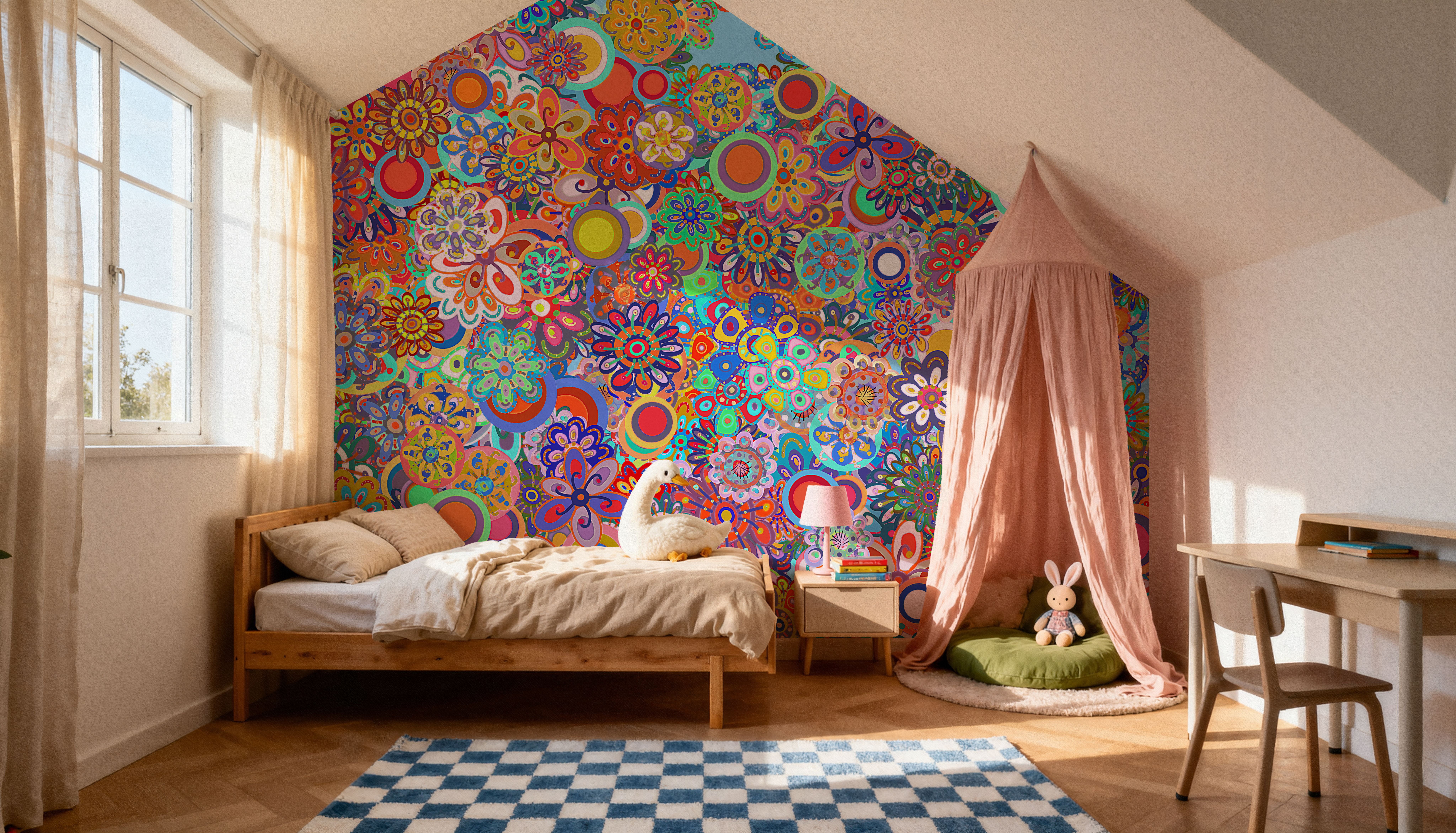 Millefiori Blue