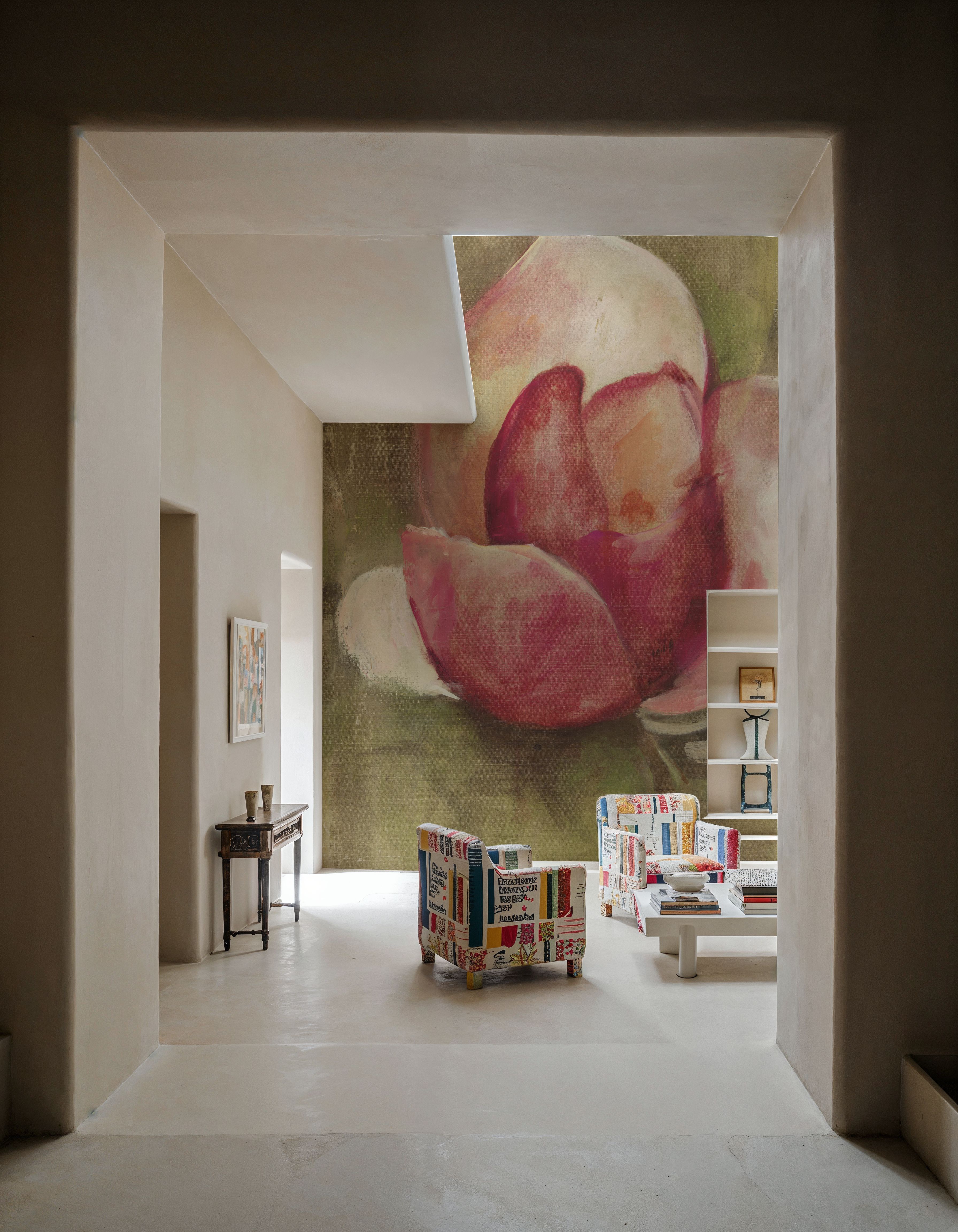 Pink Blossom on Canvas