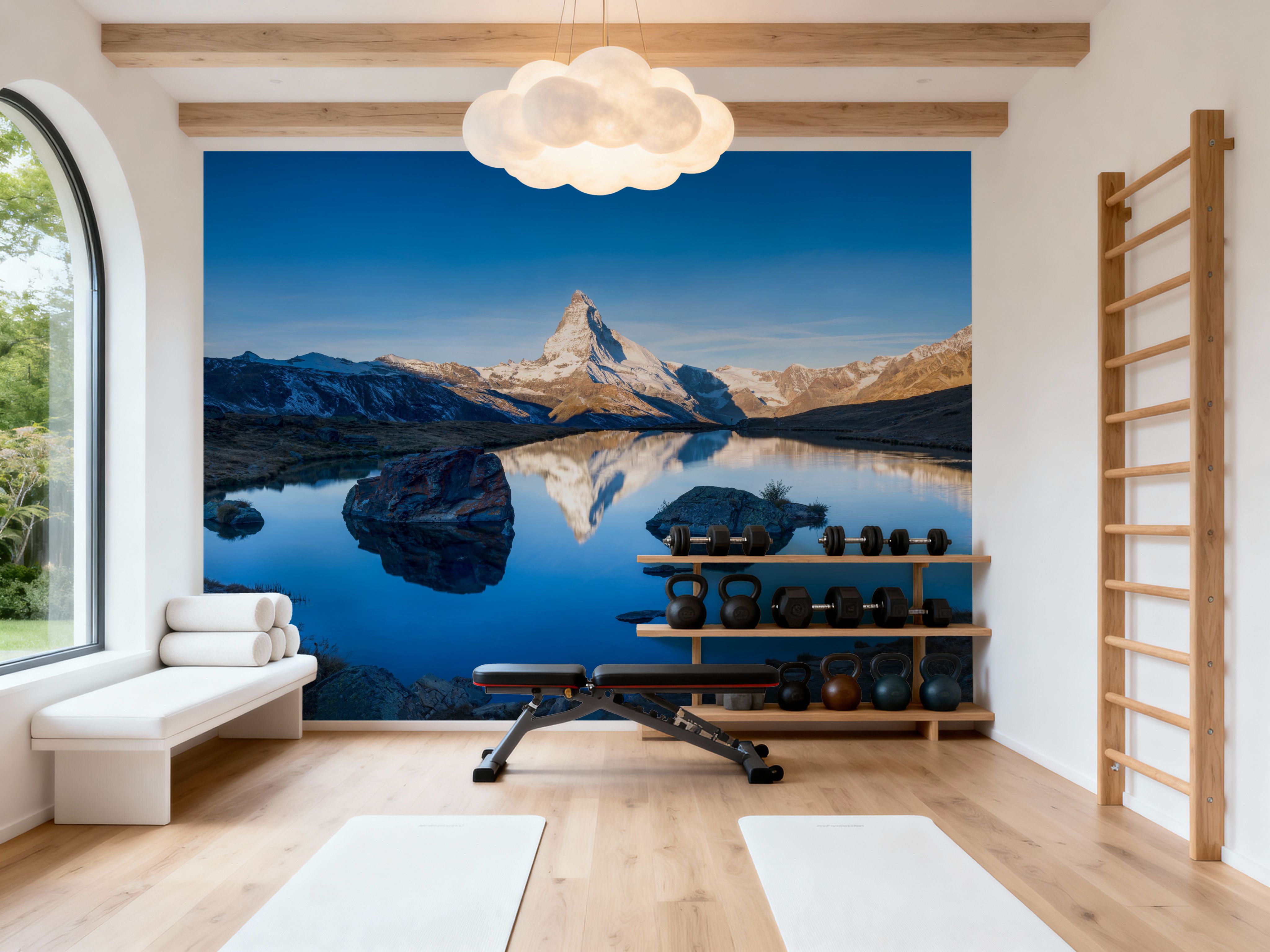 Matterhorn Reflections Blue