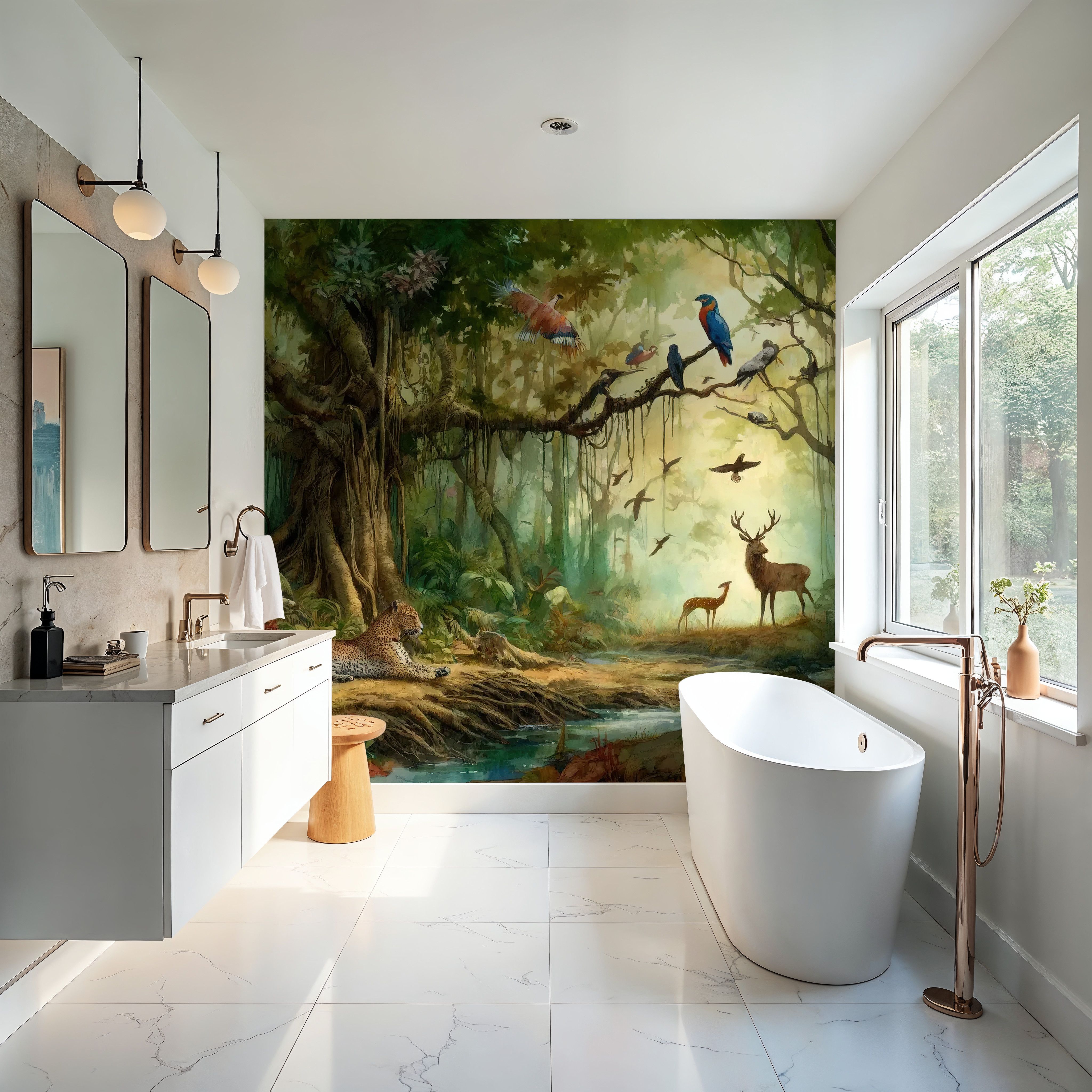 Harmony Amongst Jungle Dwellers