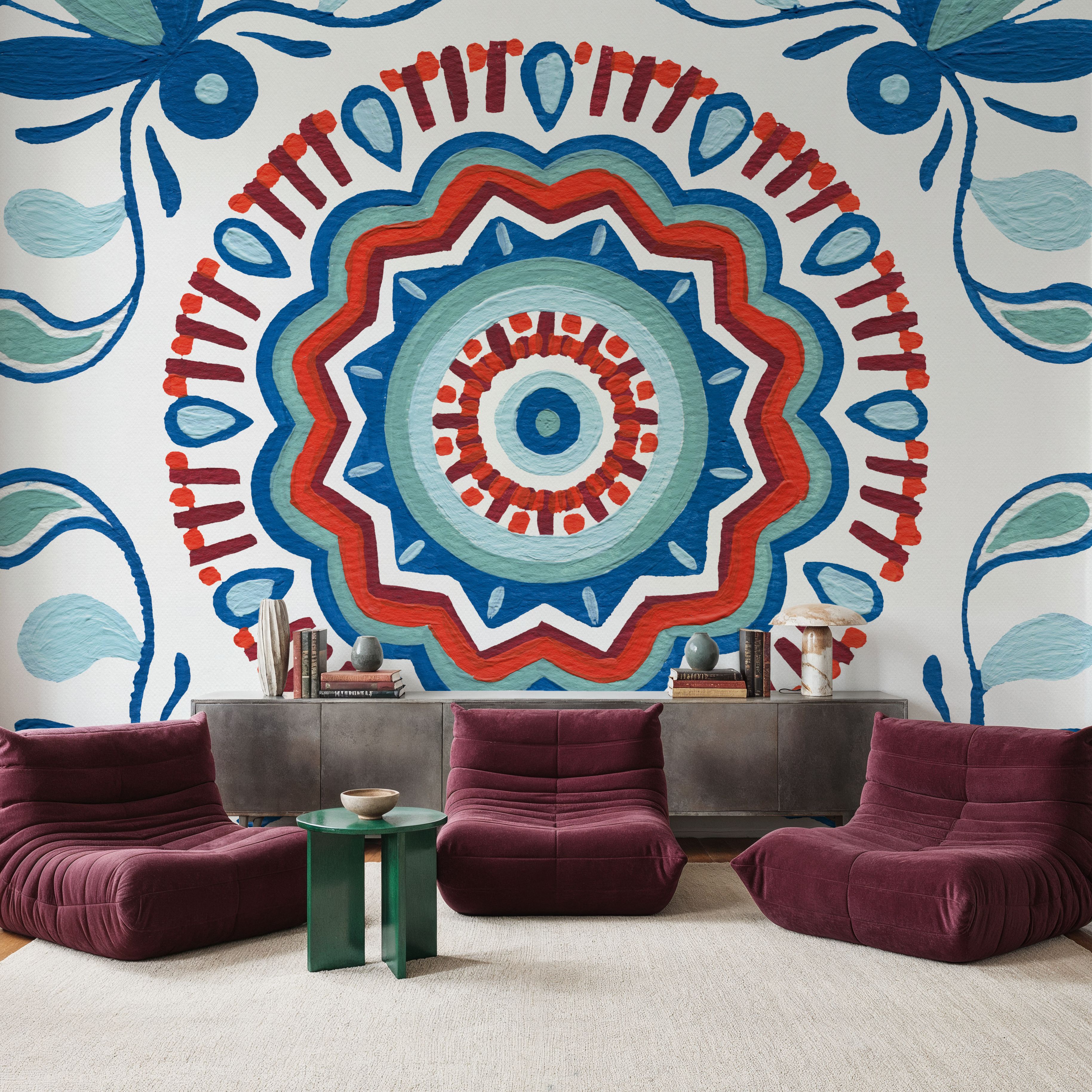 Tex Mex Mandala Tile III