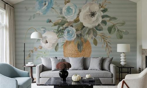 Baby Blue and Bouquet