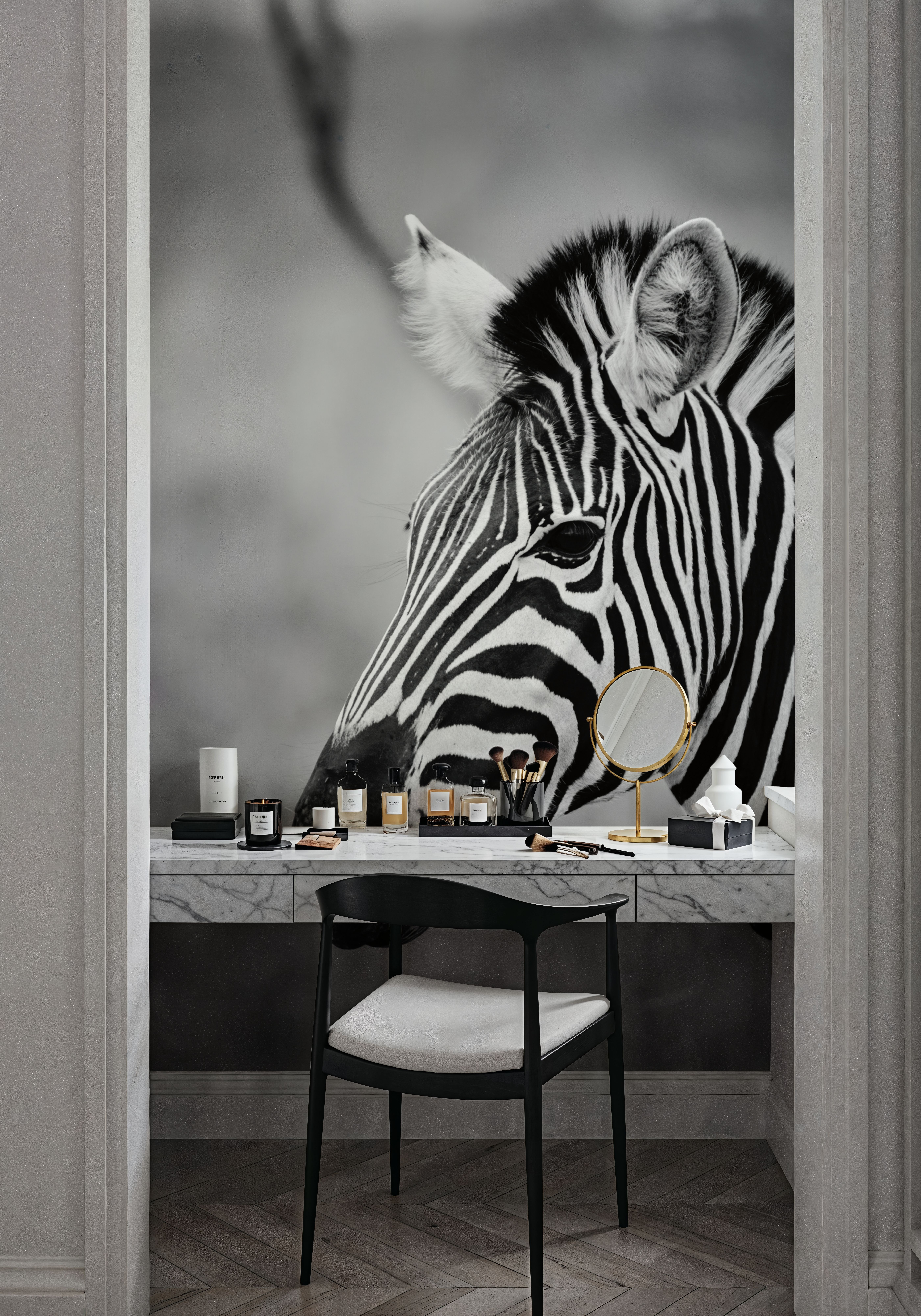 Black and White Zebra