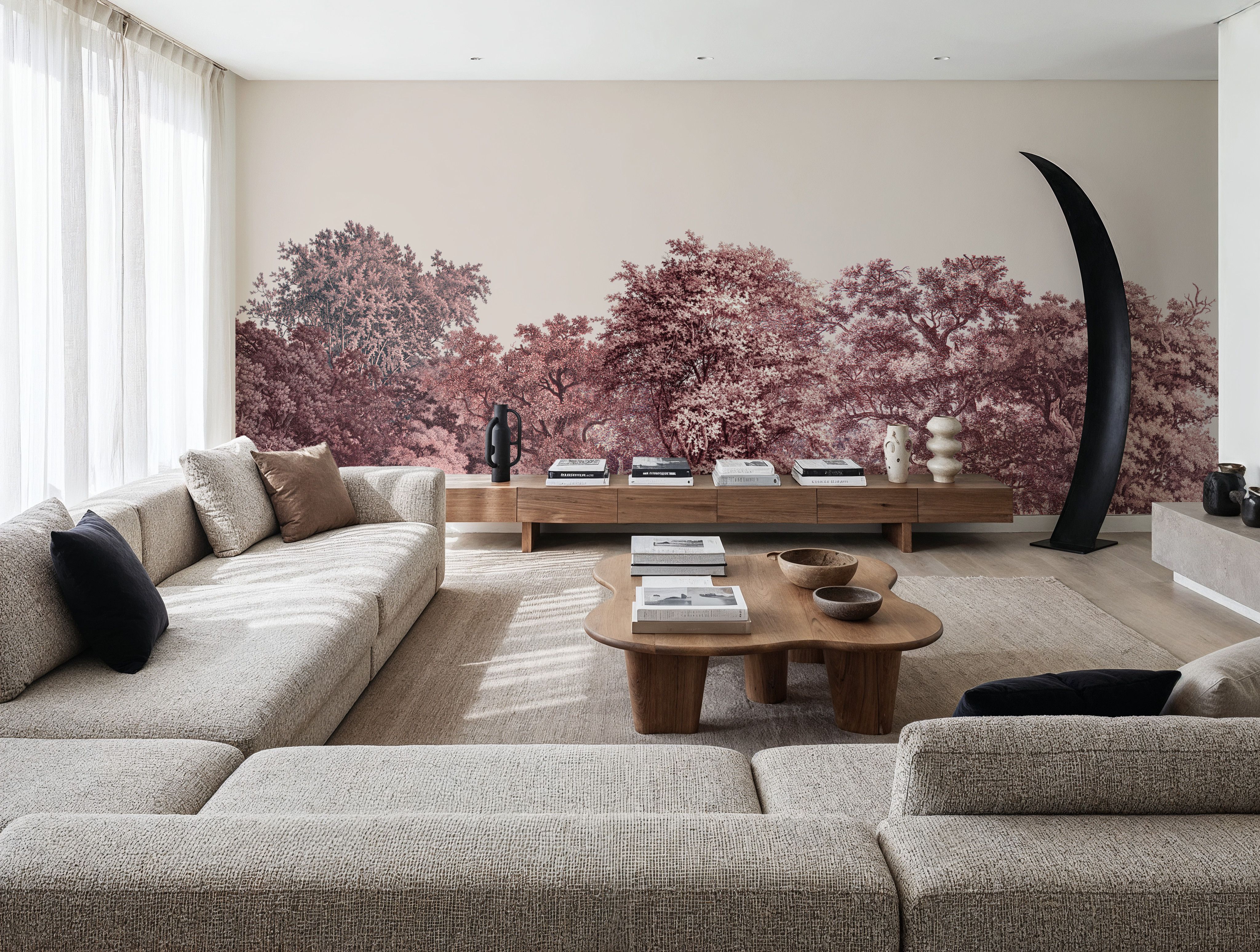 Over the Treetops, Burgundy