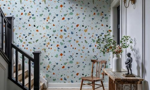 Terrazzo Multi Small, Ice Blue