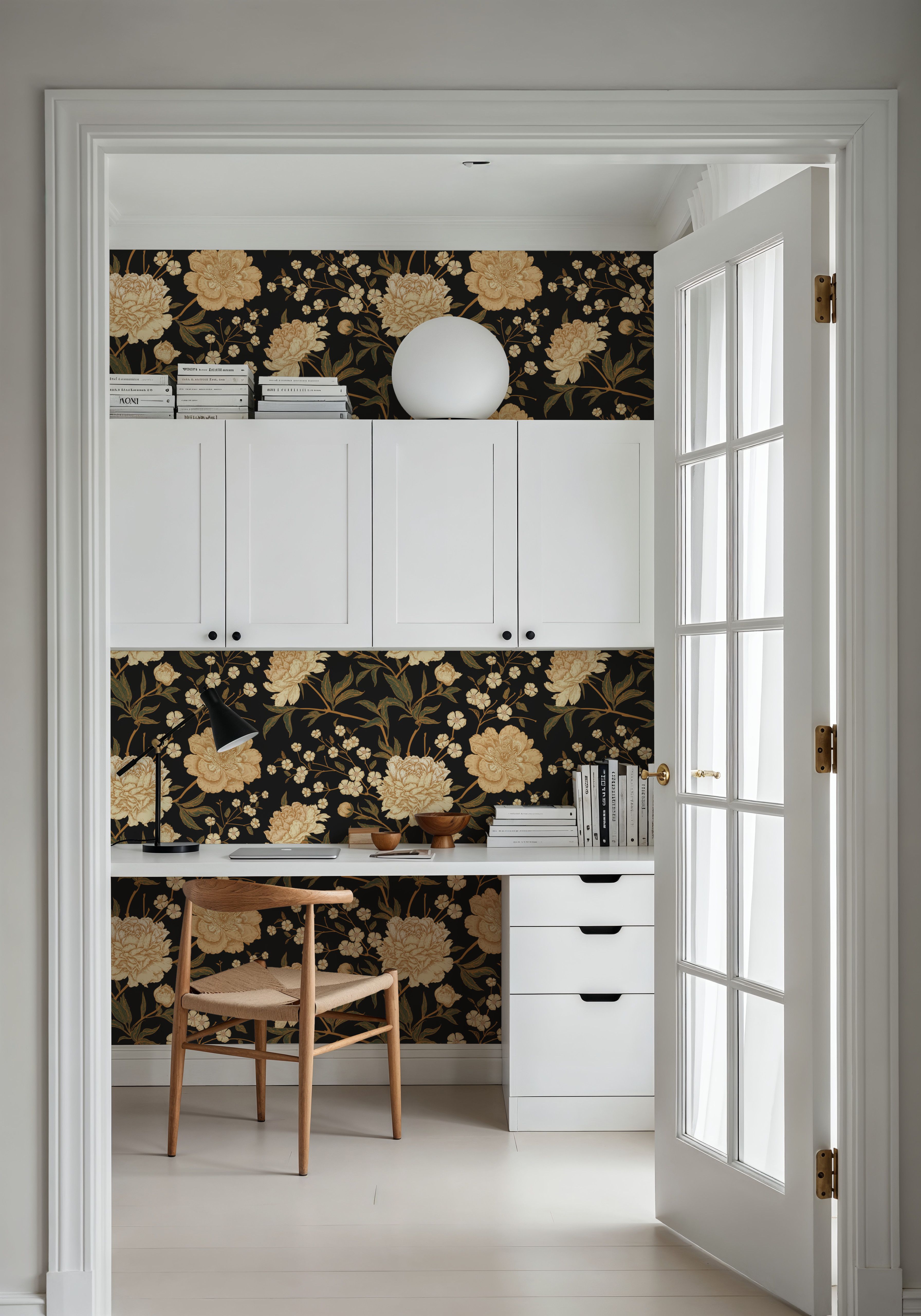 Vintage Peonies Pattern