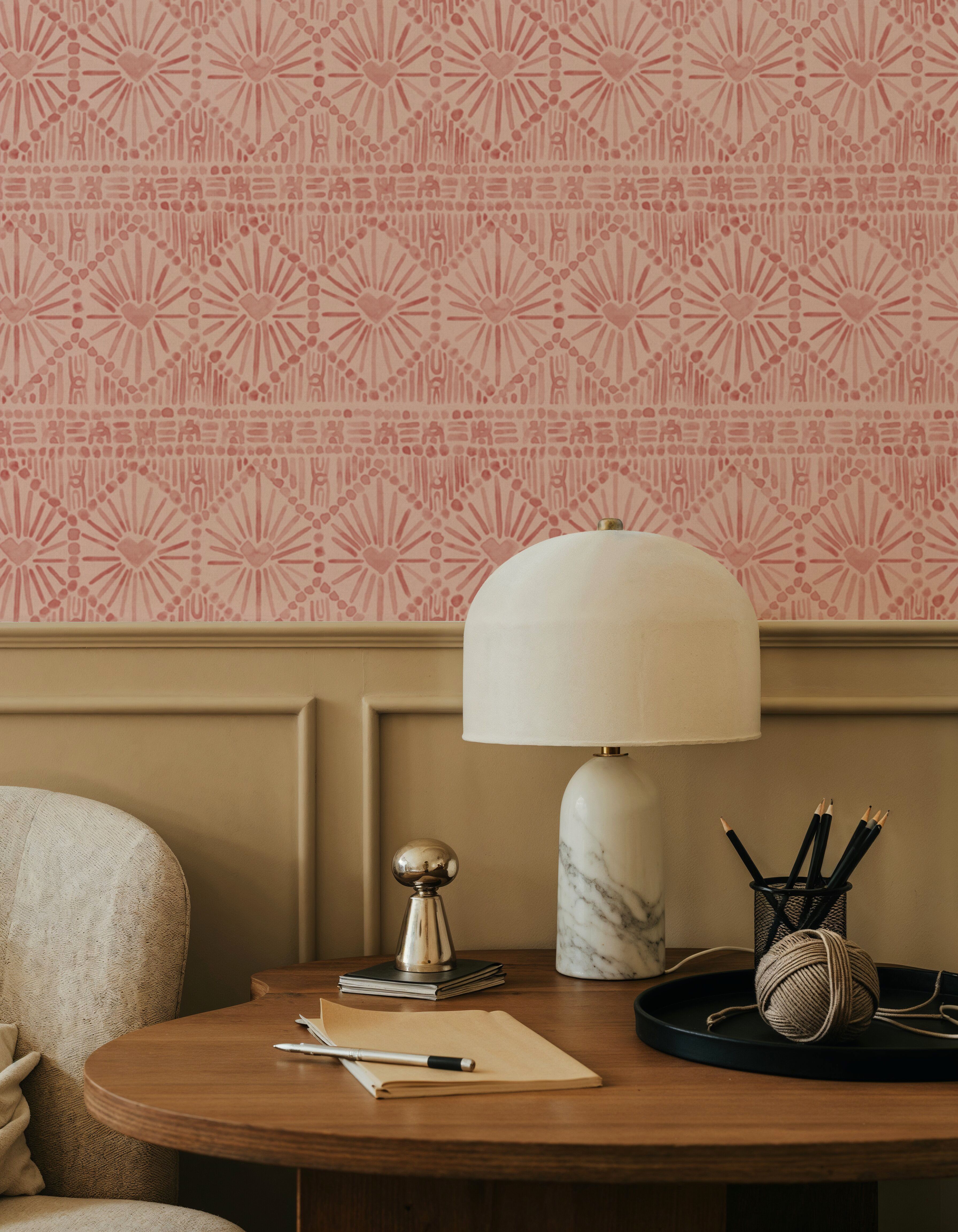 Paradise Fountain Red on Red