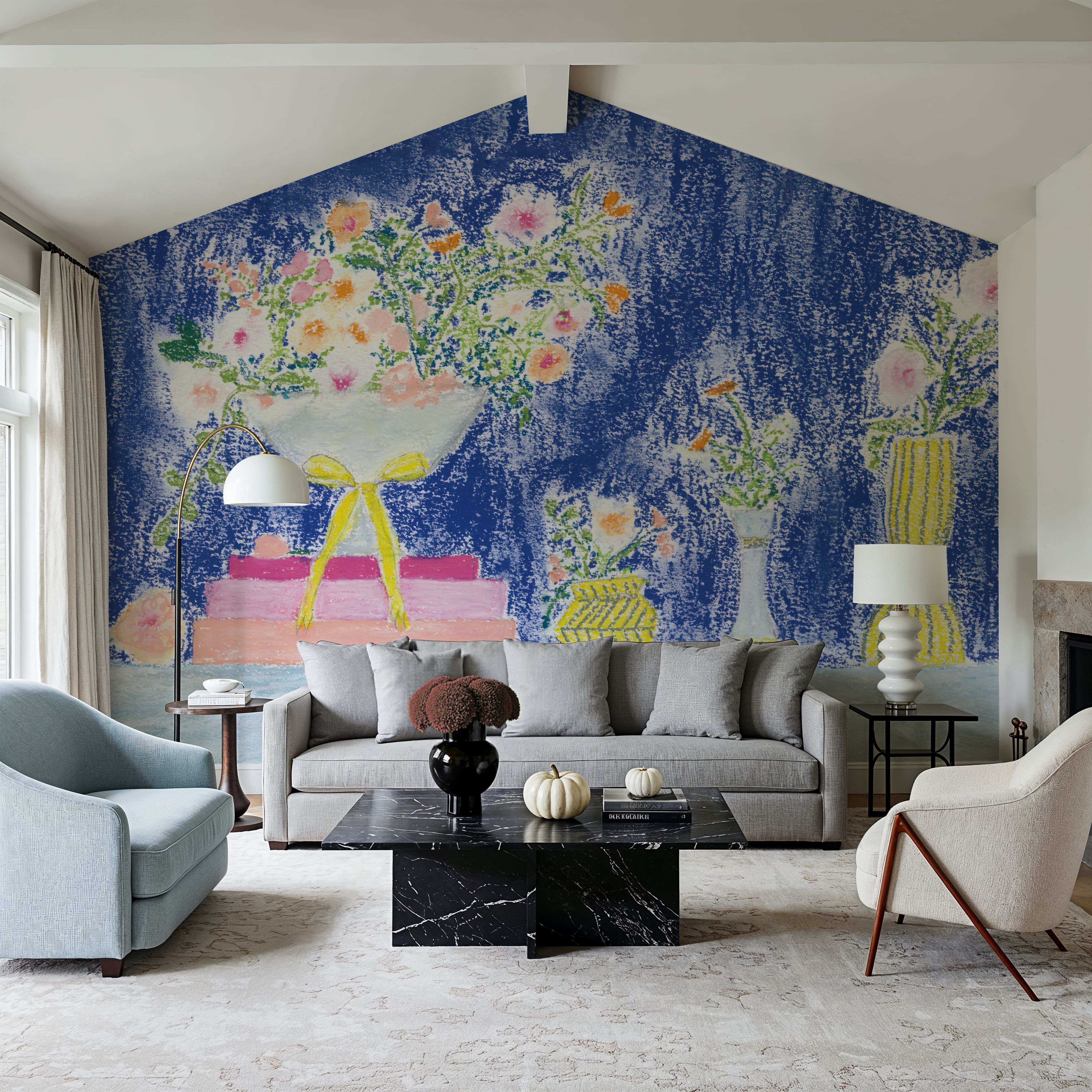 Flower Vases and Books