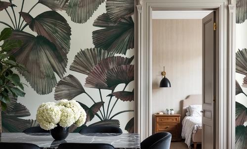 Ribbed Palm Fronds