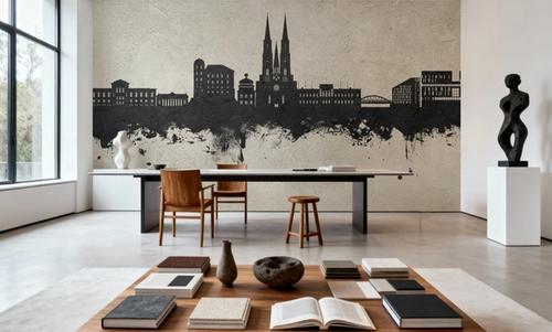 Uppsala Skyline Concrete