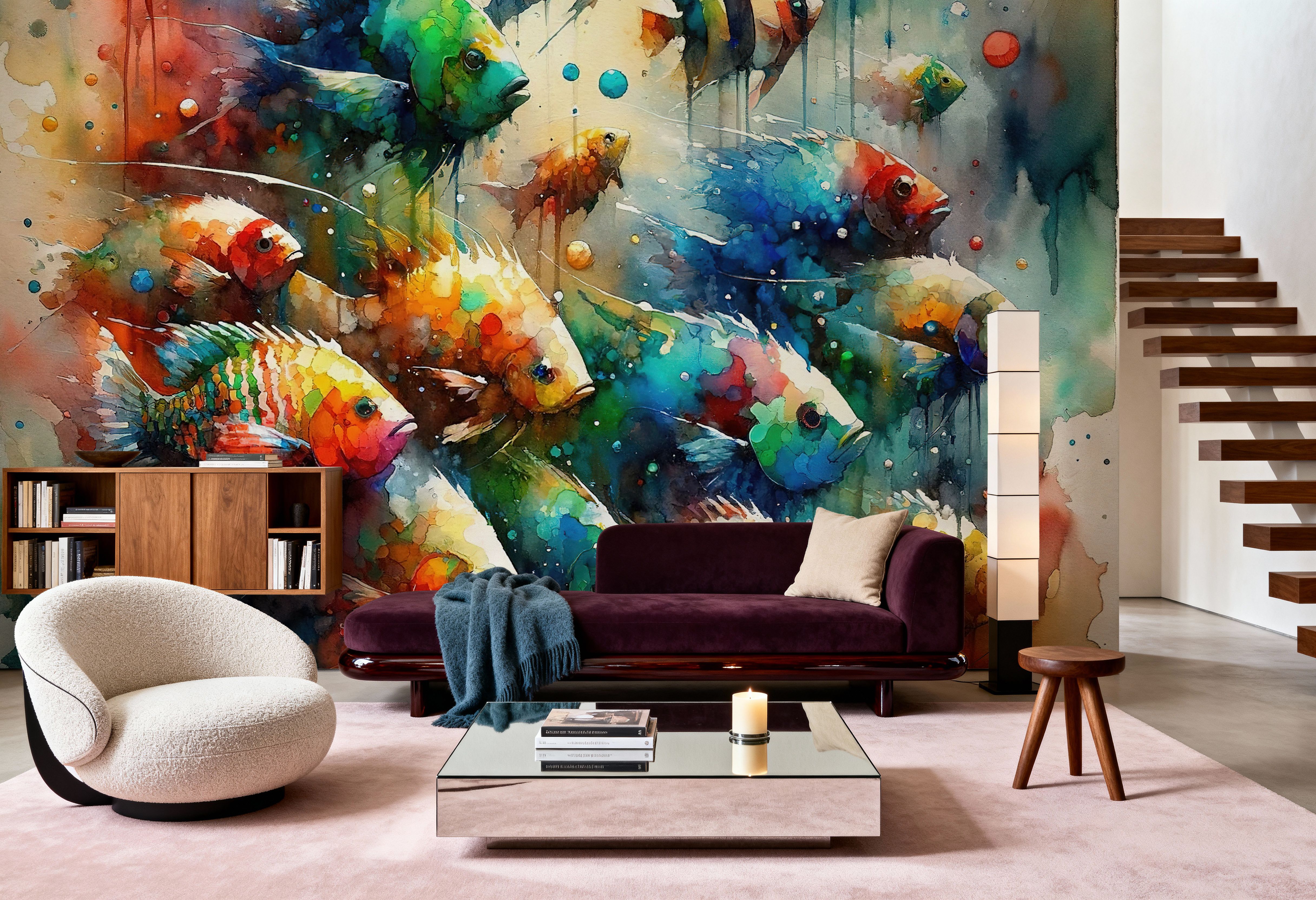 Aquatic Dance of Hues