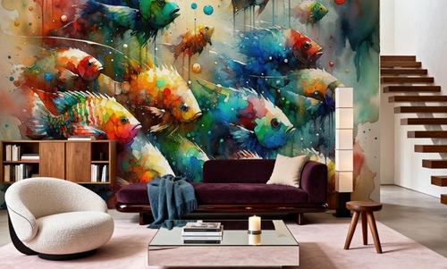 Aquatic Dance of Hues