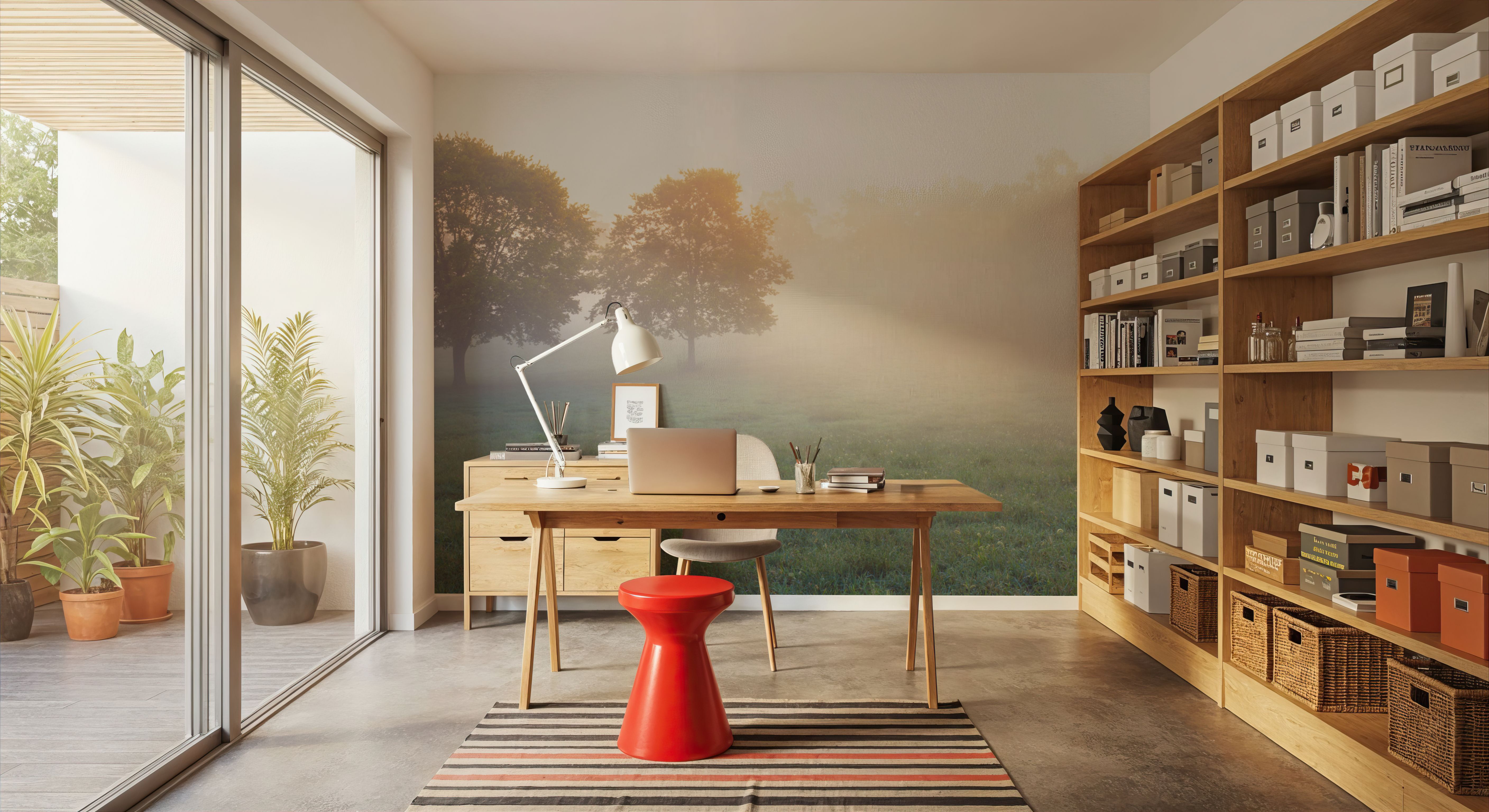 Kentucky Horse Farm Mornings