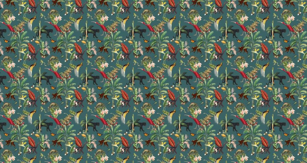 Kingdom Animalia Dark Teal