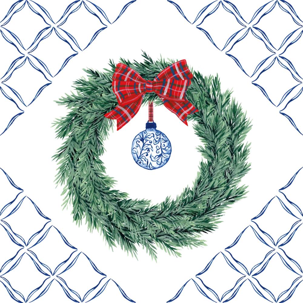 Holiday Tartan and Chinoiserie IV