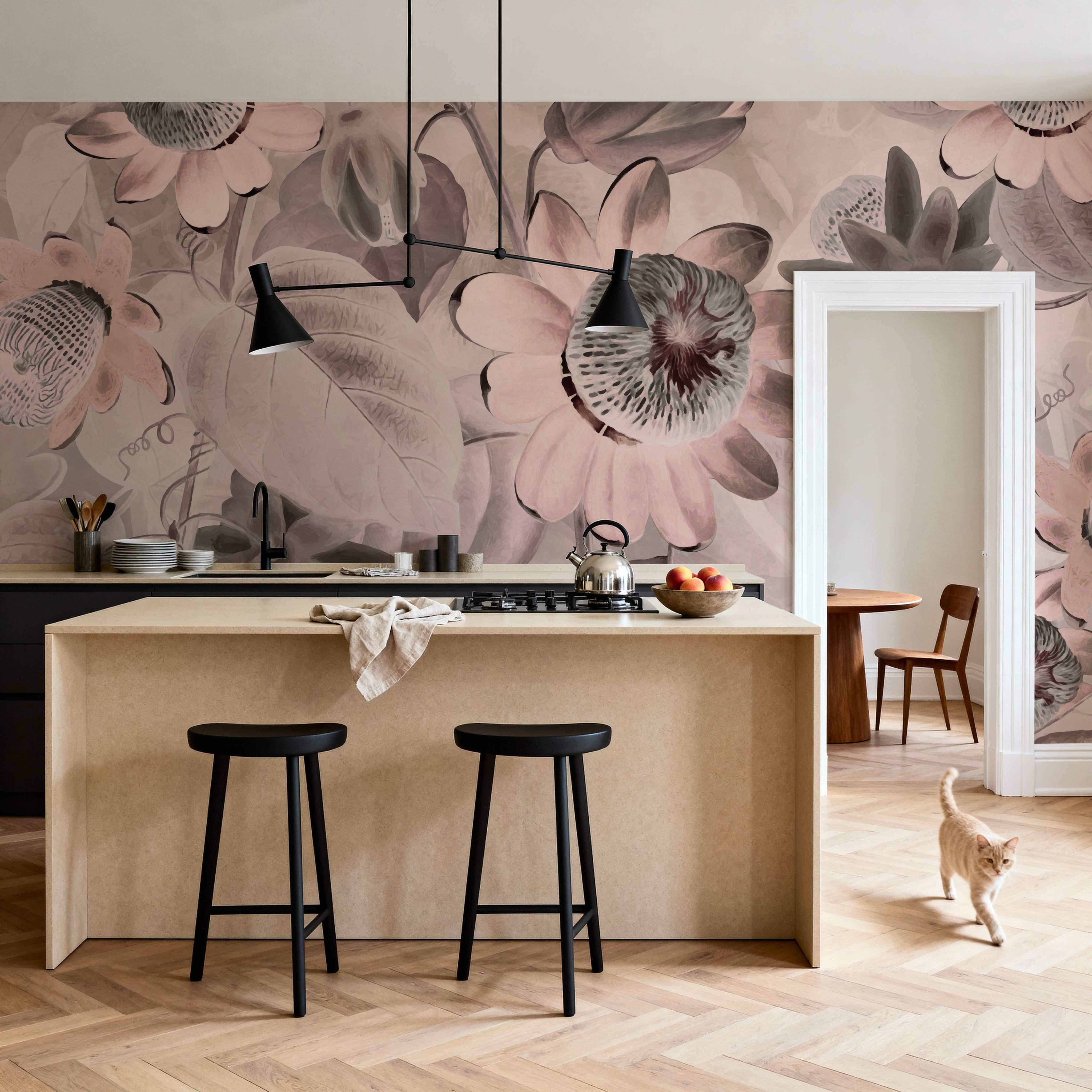 Passifloras Emerging Bright Coral