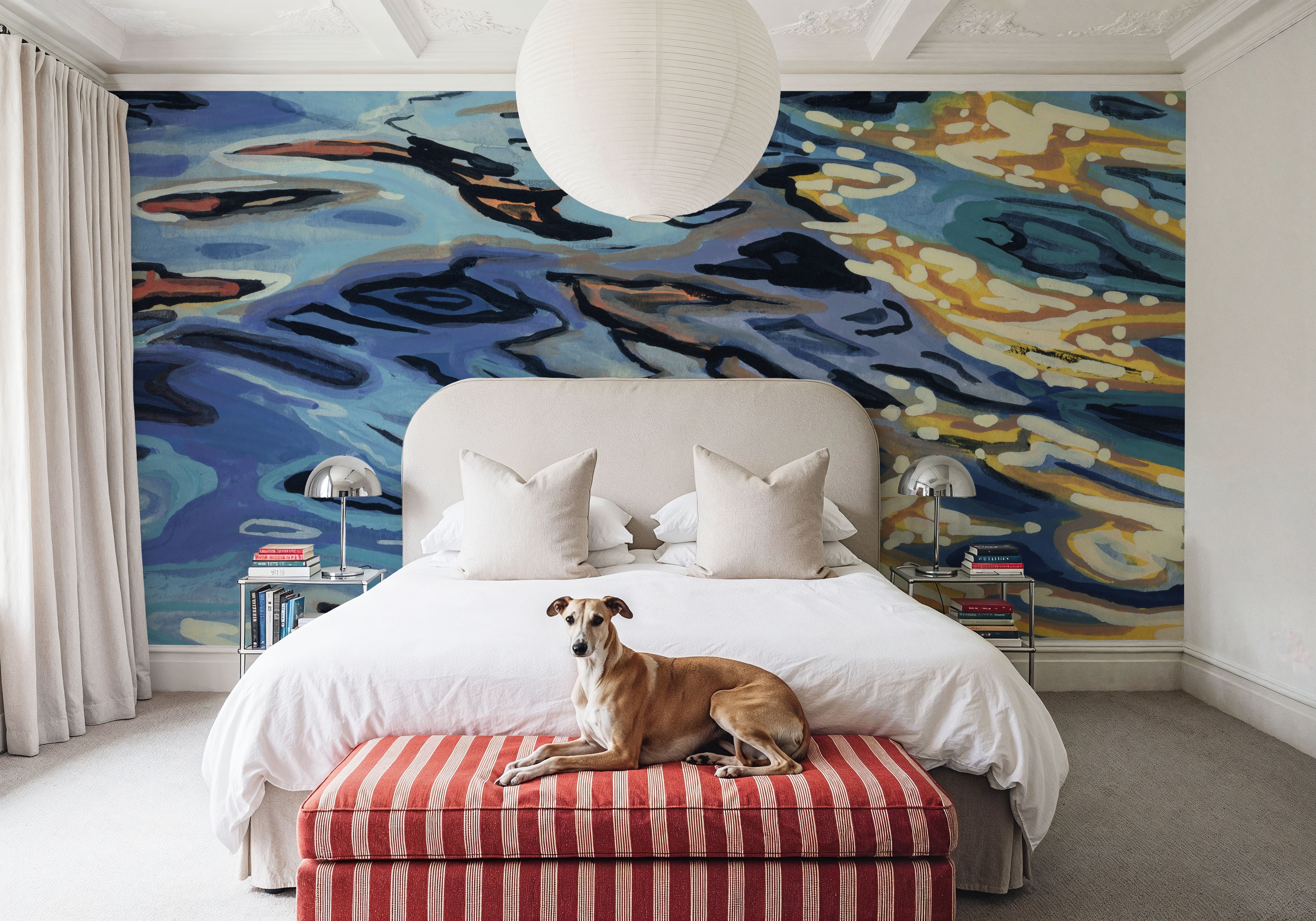 Sunrise on Rippling Water, Wallpaper