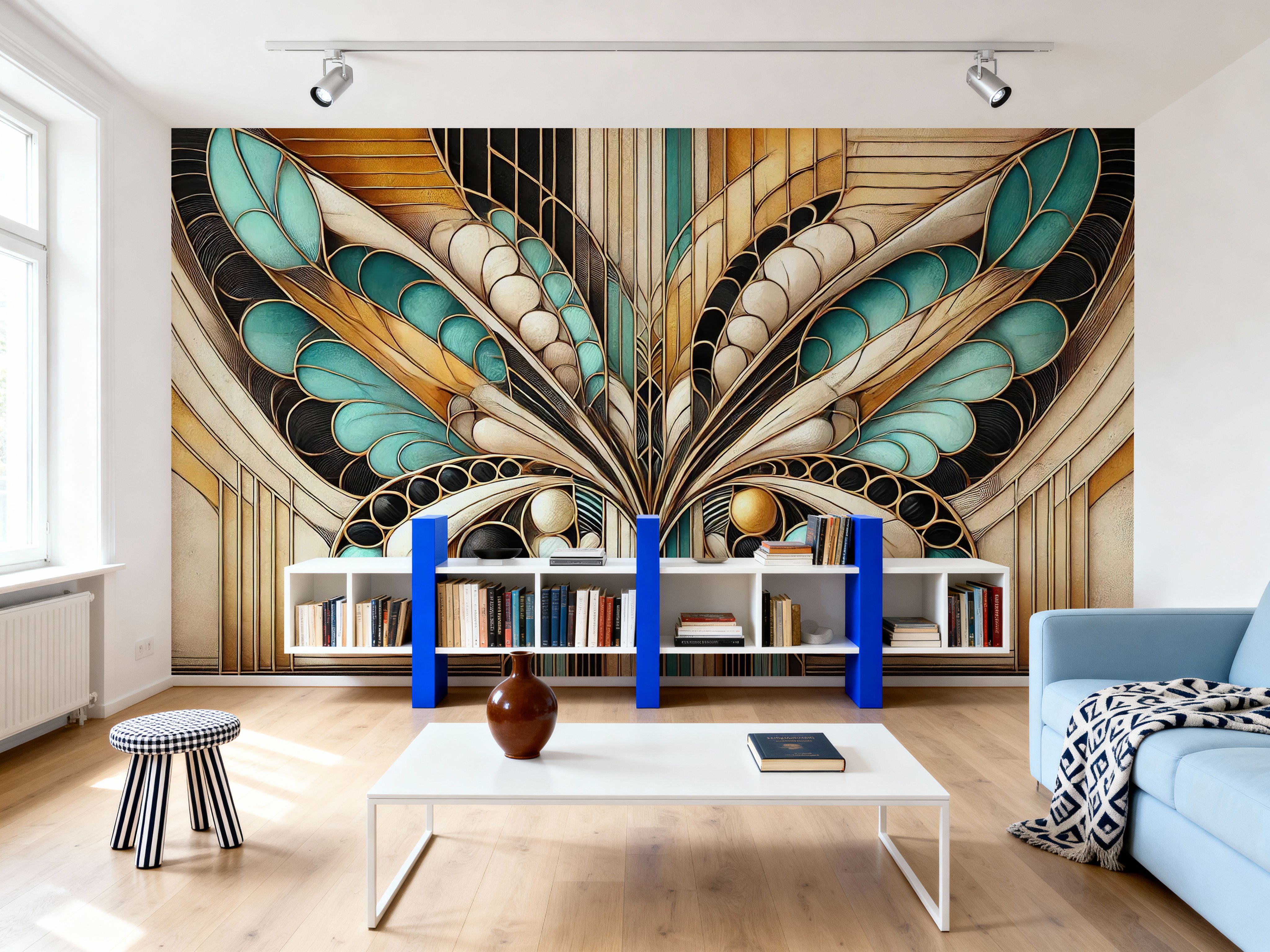 Art Deco Butterfly Wings