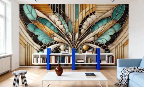 Art Deco Butterfly Wings