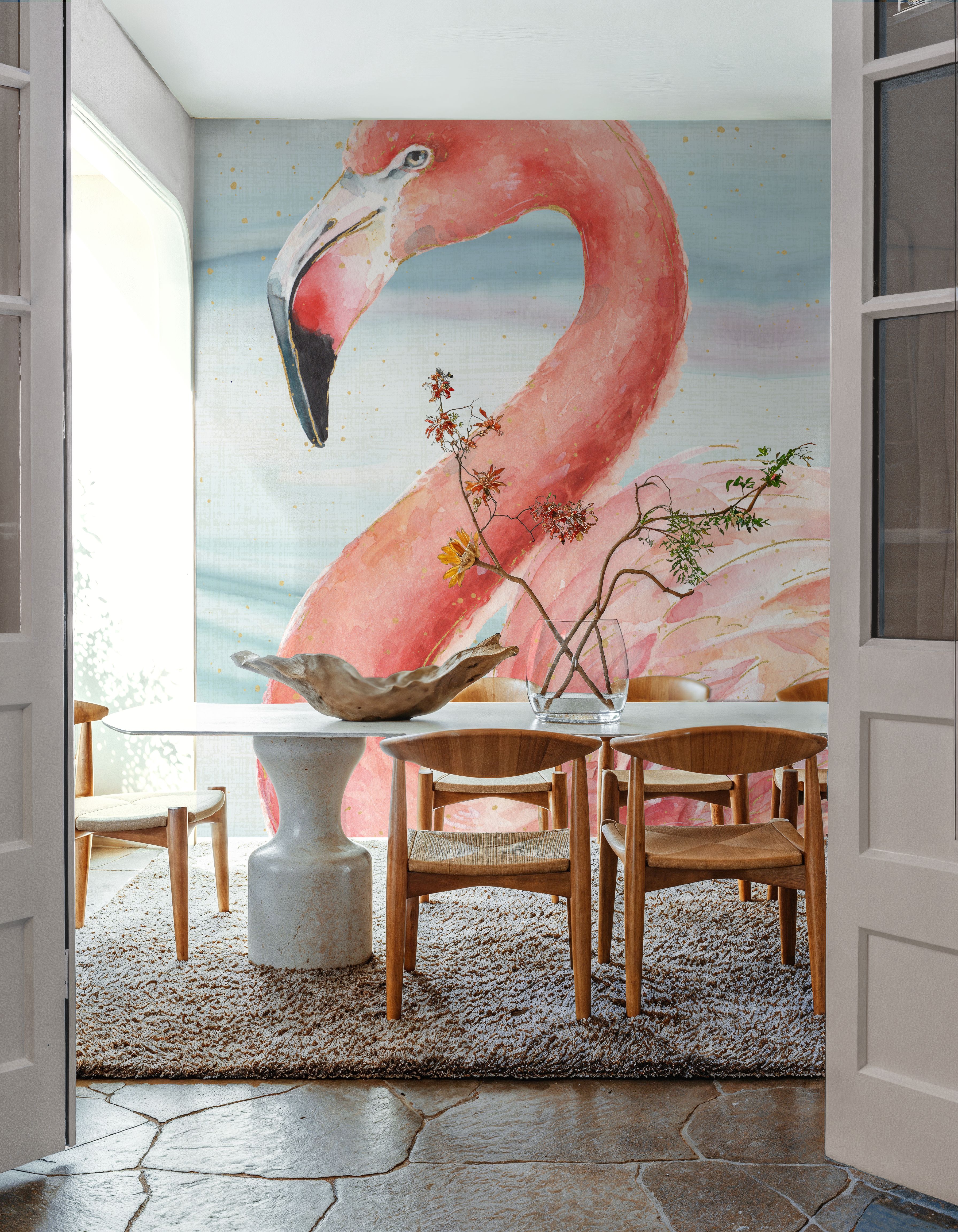 Gracefully Pink III Water Wash