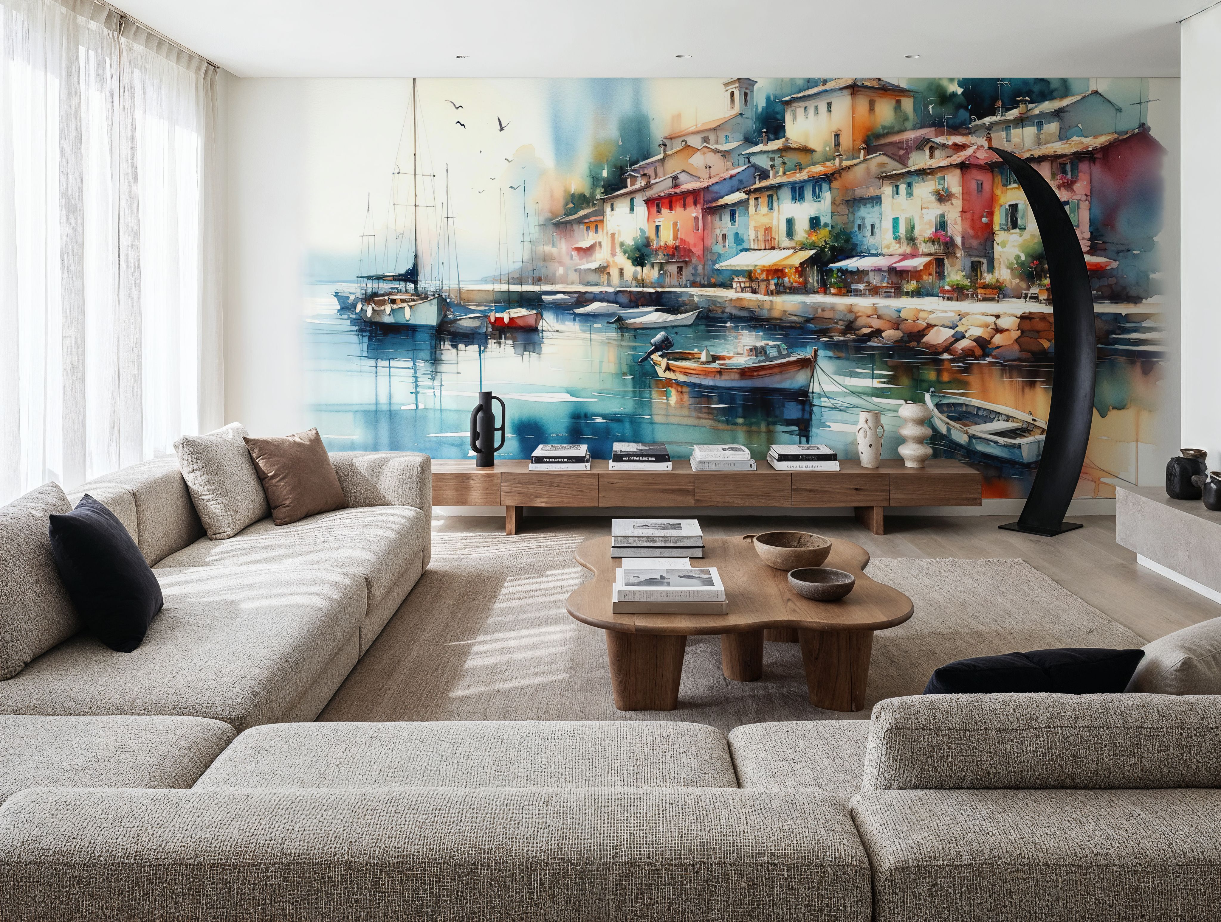 Seaside Village Tranquility