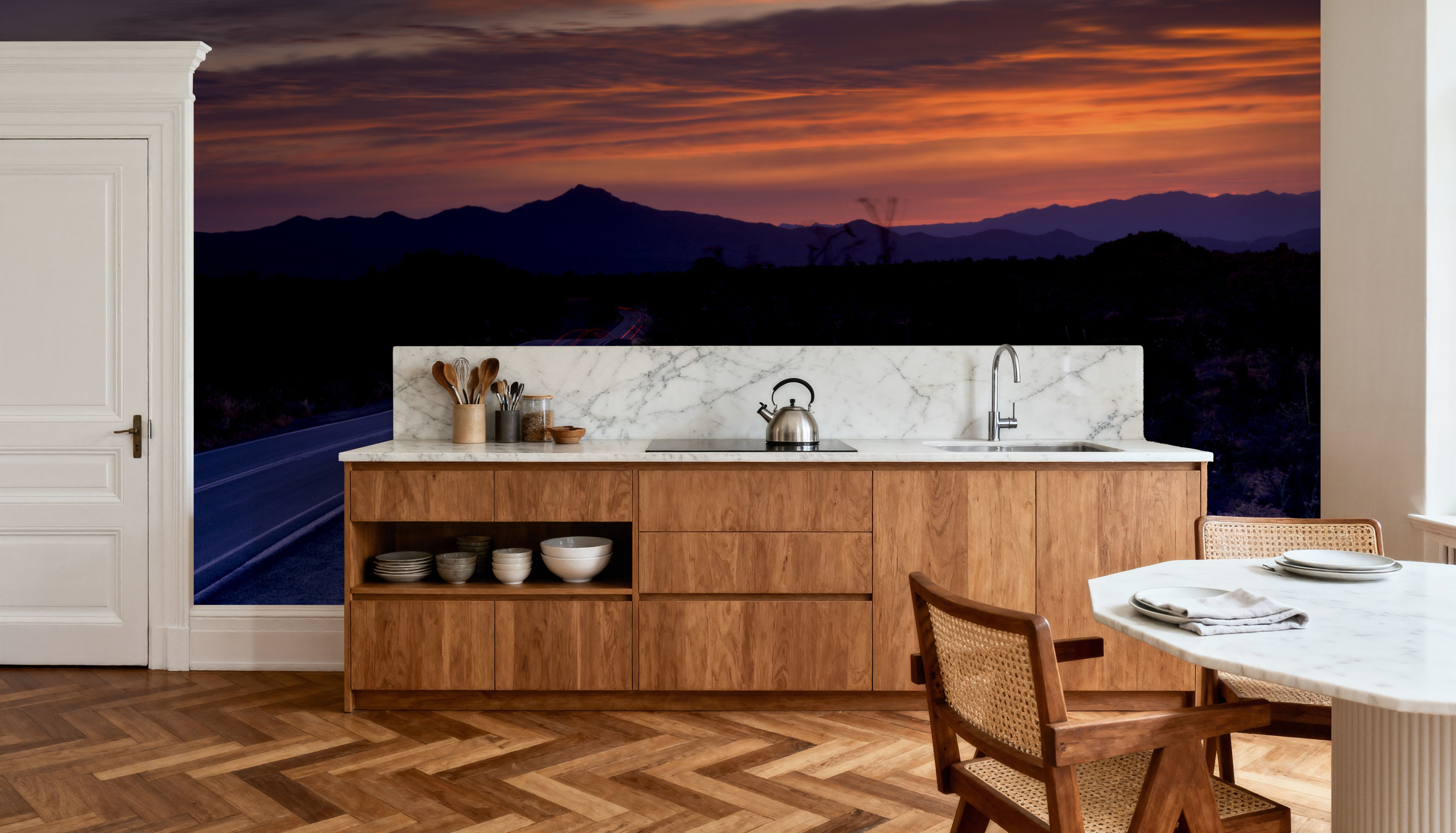 Desert Twilight Highway