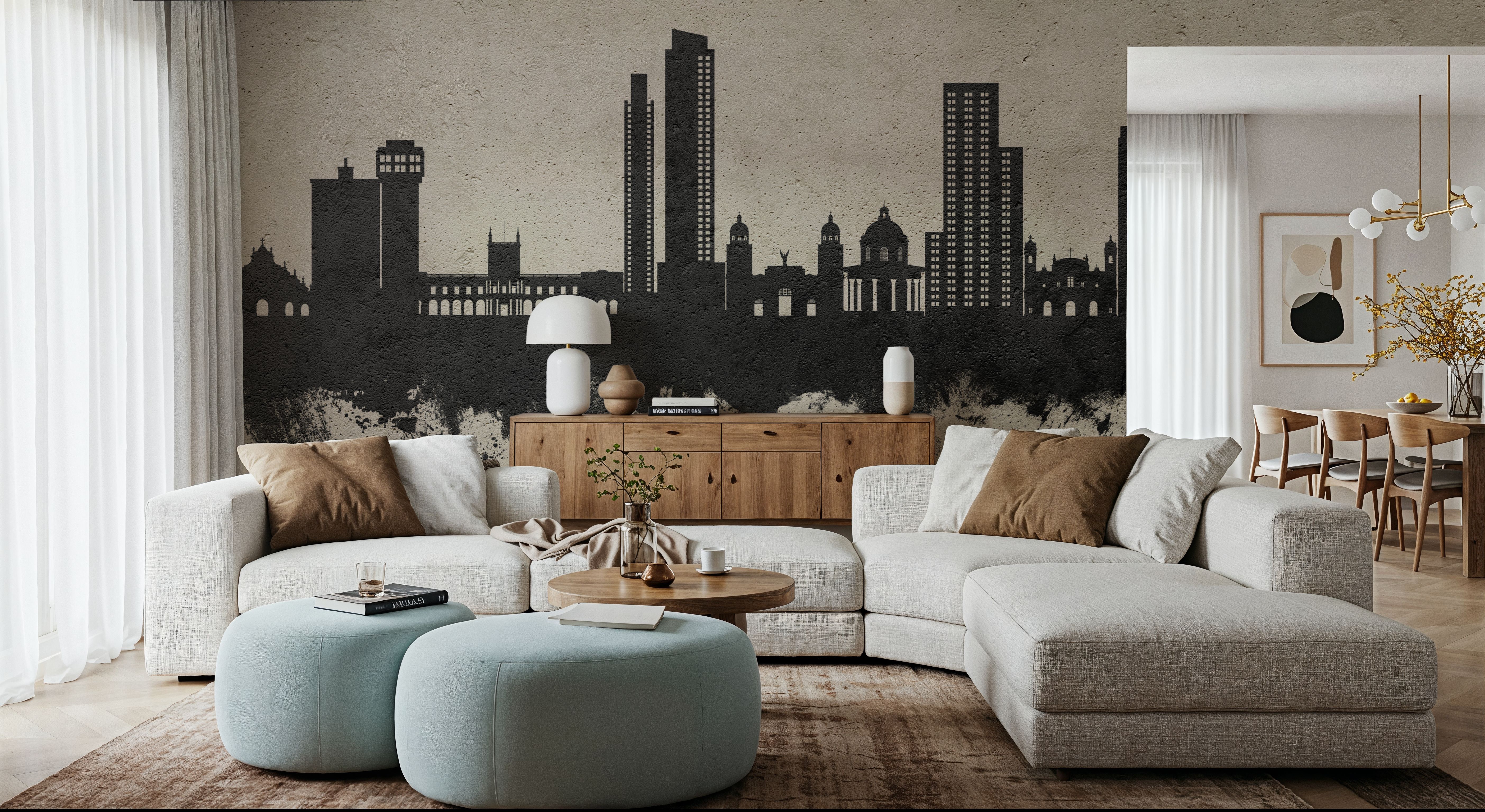 Asunción Paraguay Skyline Concrete, Wallpaper