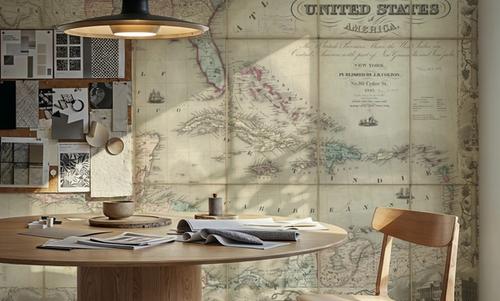 Colton's Unites States Map 1849