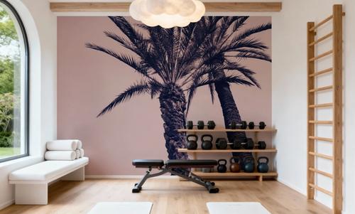 Pink Palms I