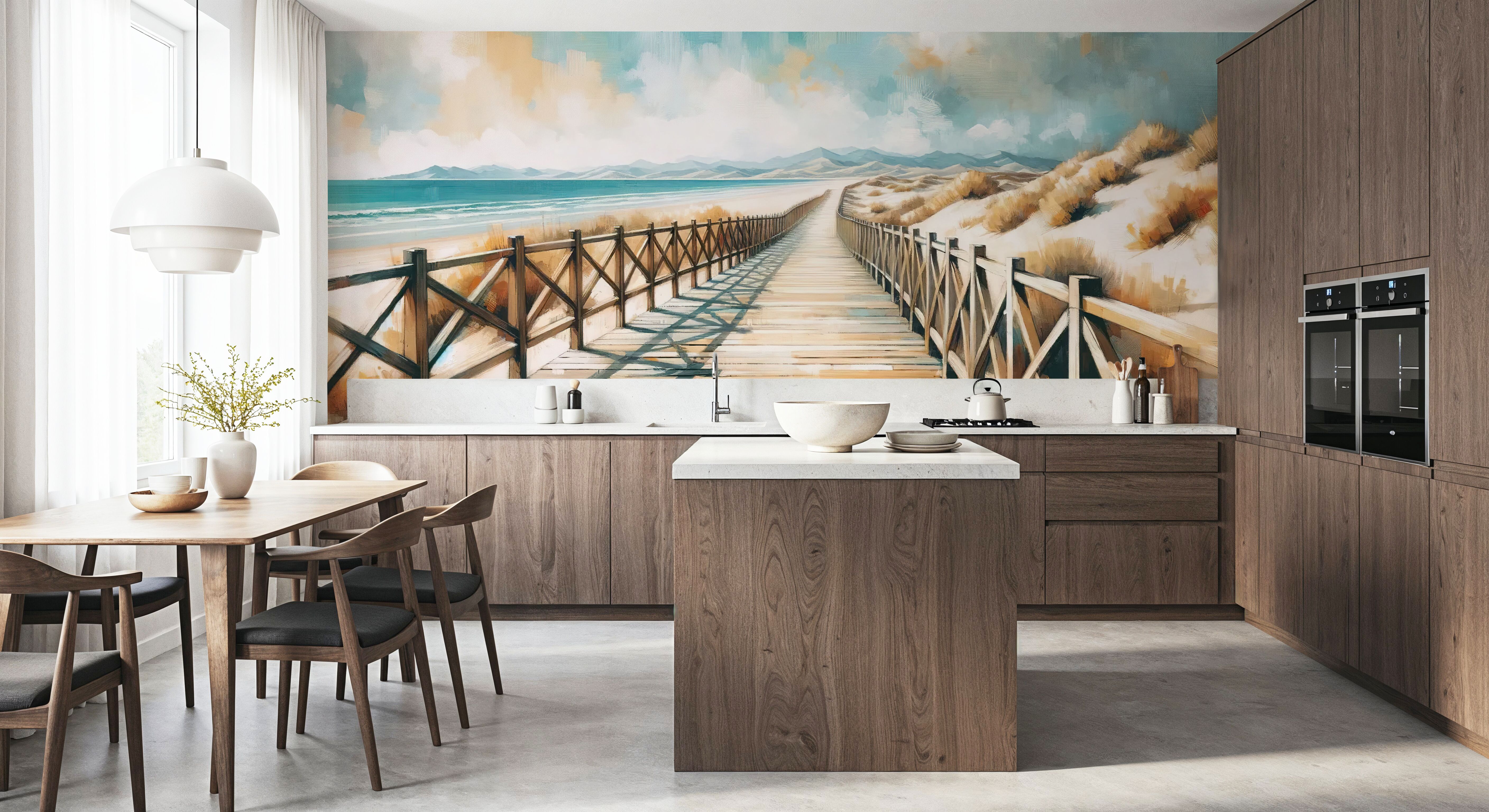 Secluded Beach, Wallpaper