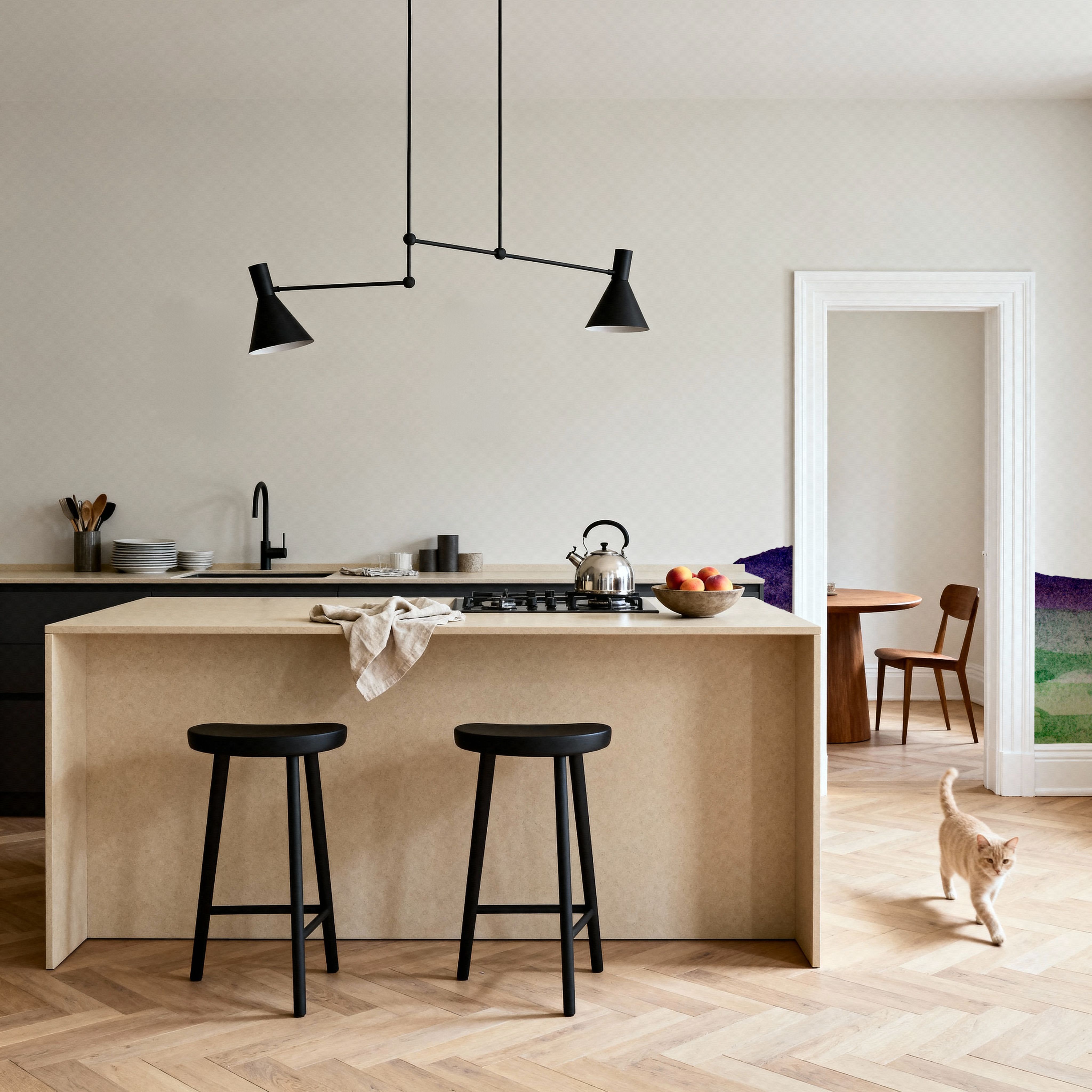 Purple Hill Landscape