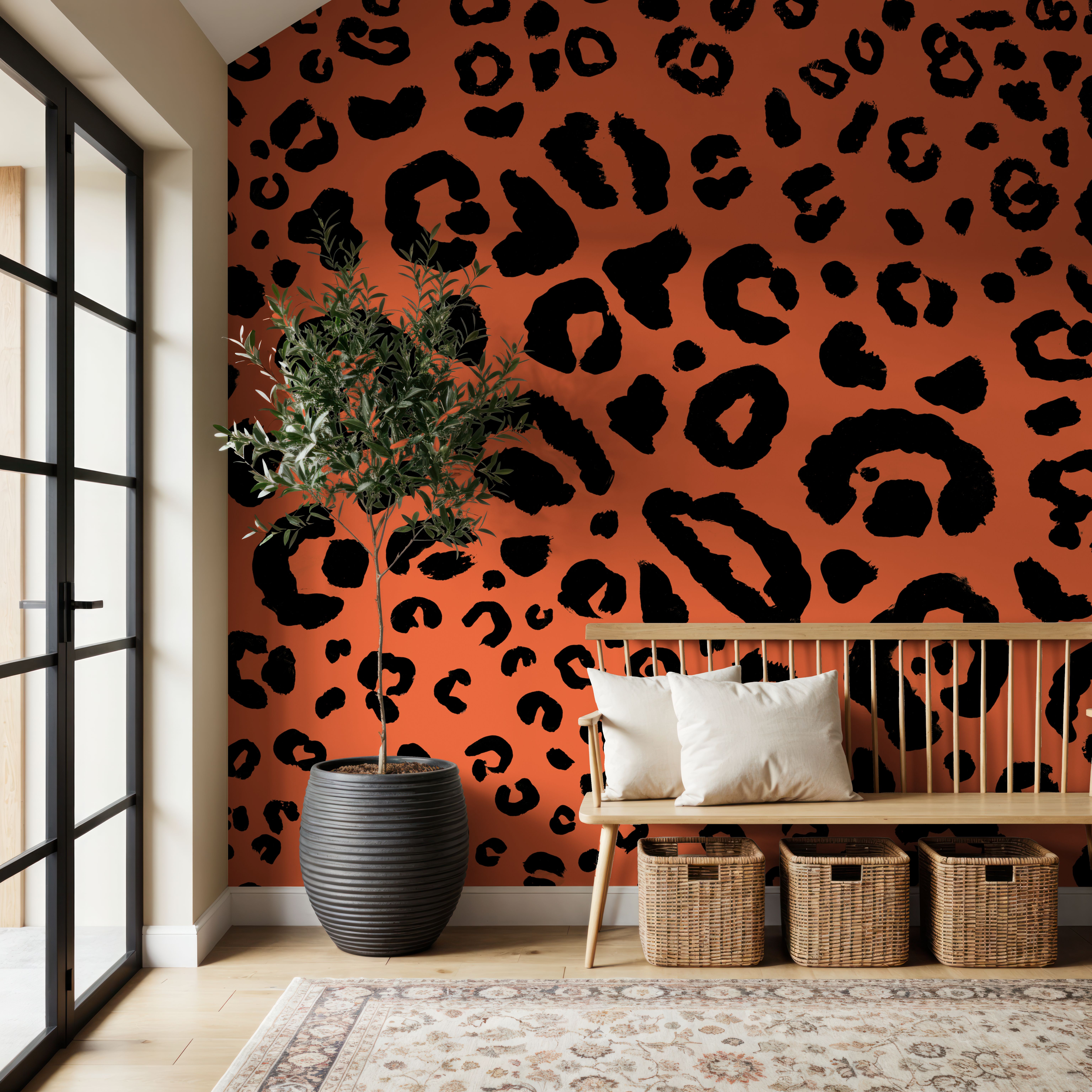 Animal Print II Orange