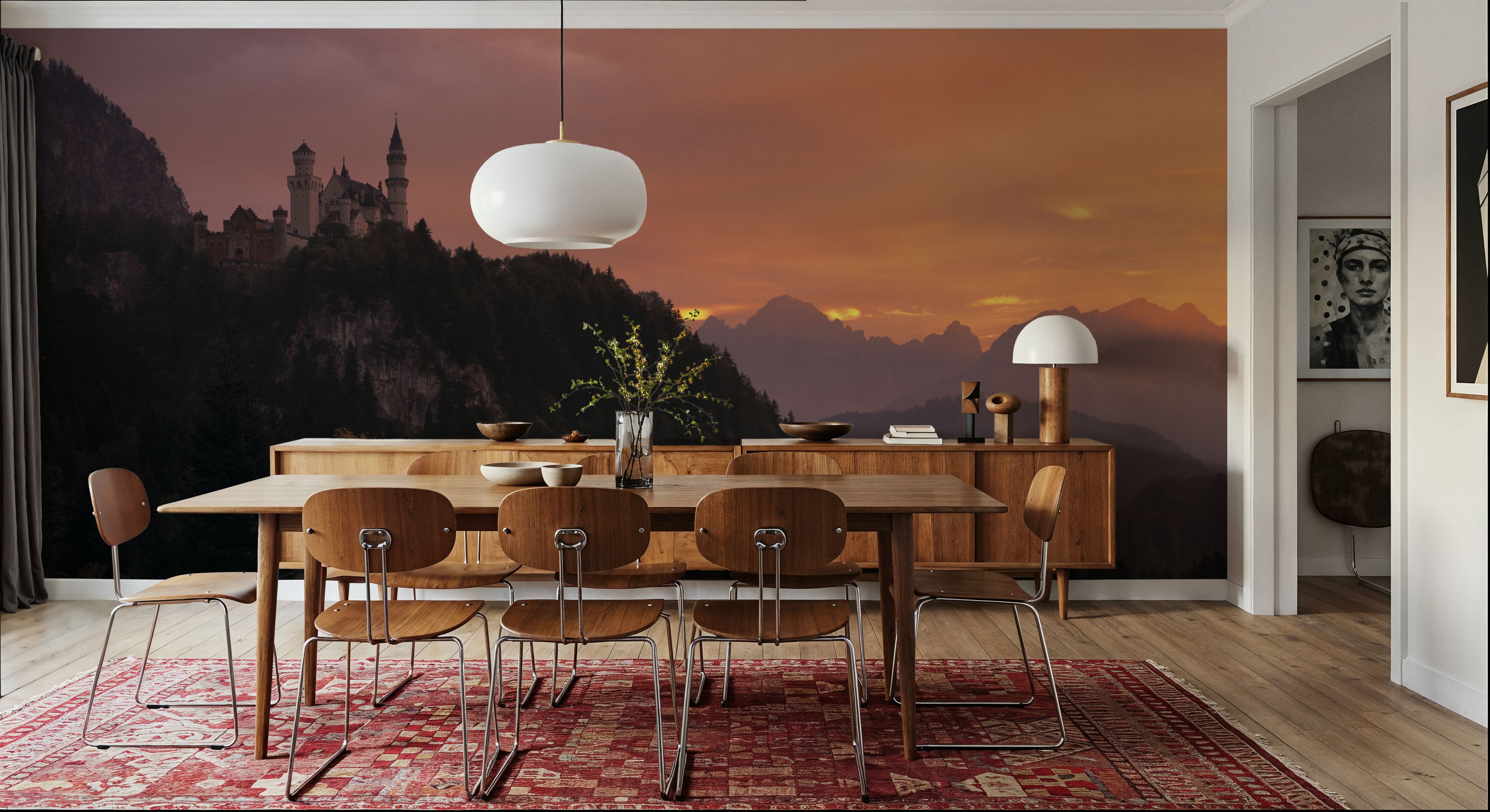 Enchanted Hilltop Castle, Wallpaper