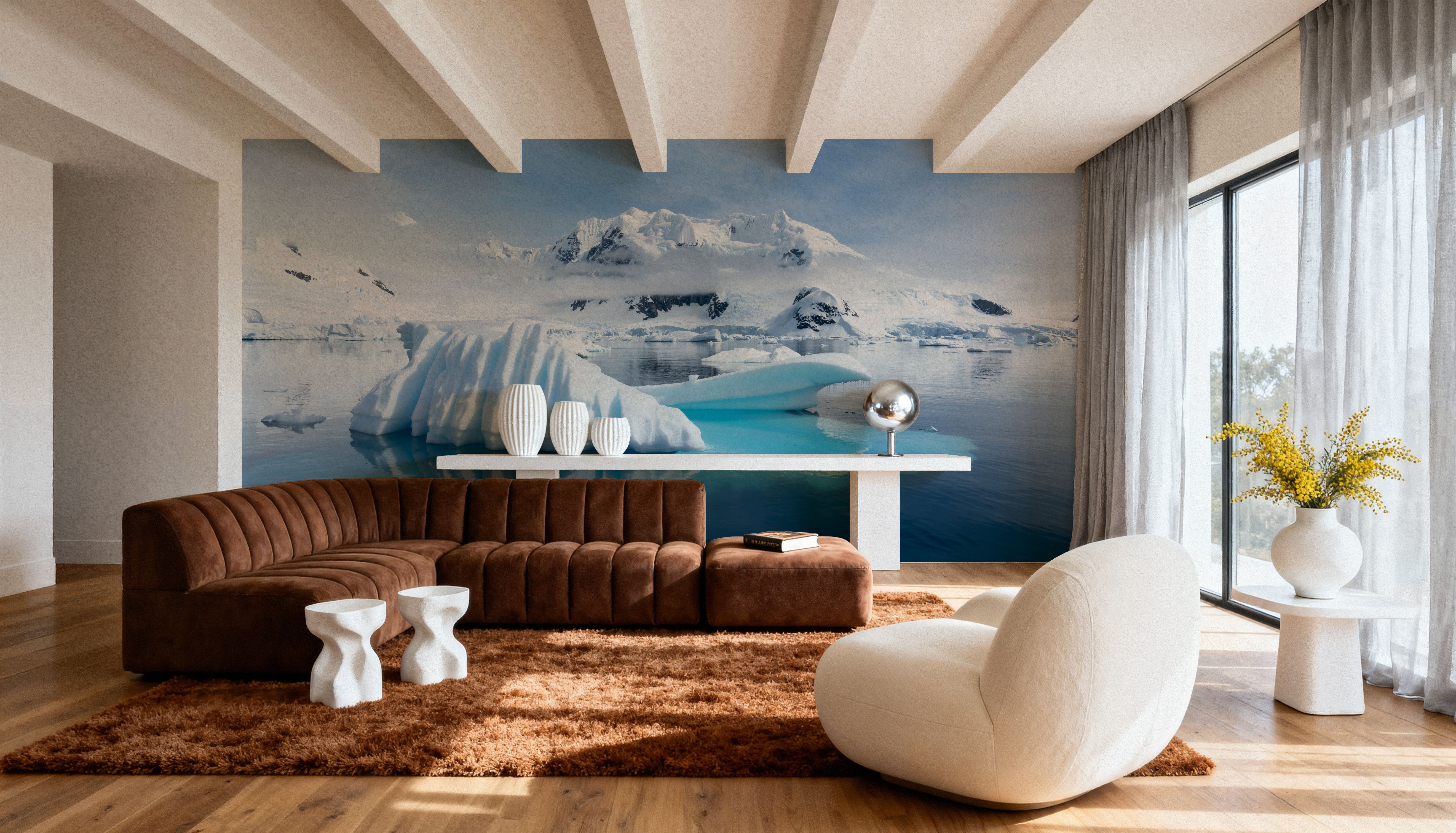 Antarctica, Carte da parati