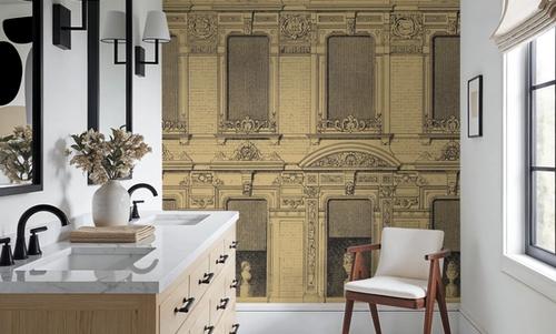 Vintage Facade, Yellow
