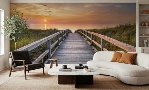 Baltic Boardwalk Pink