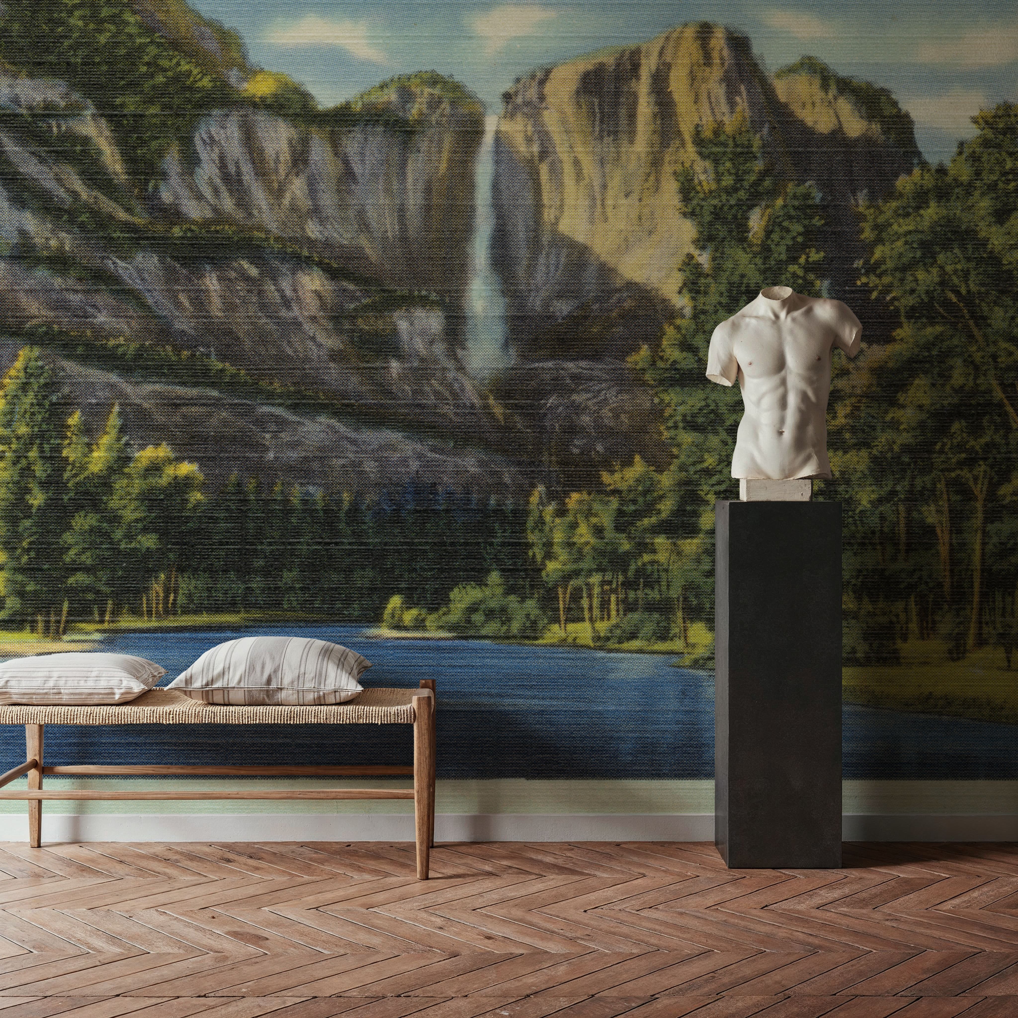 Greetings from Yosemite - Screenprint Postcard