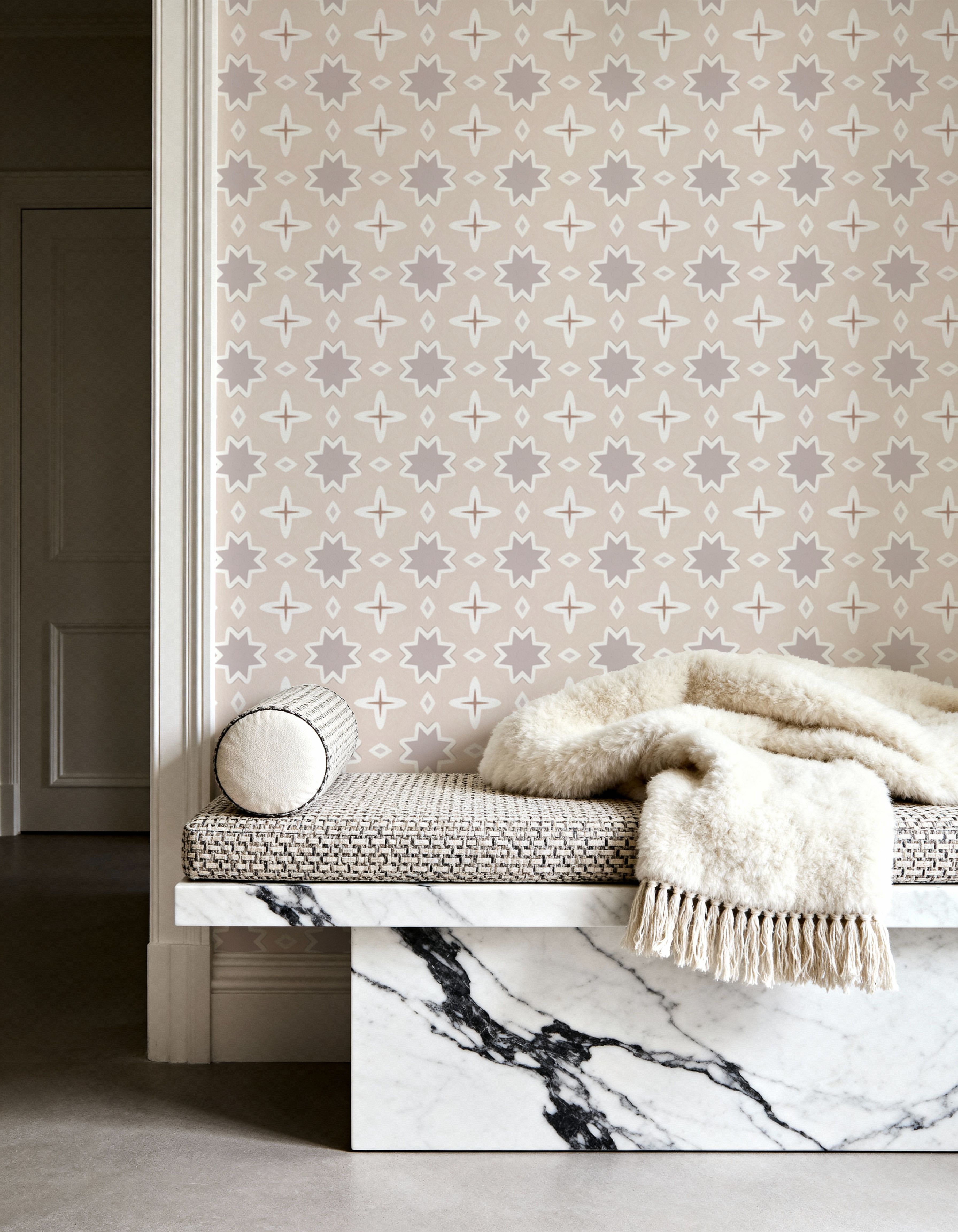 Zelij Bold Stars, Papier peint