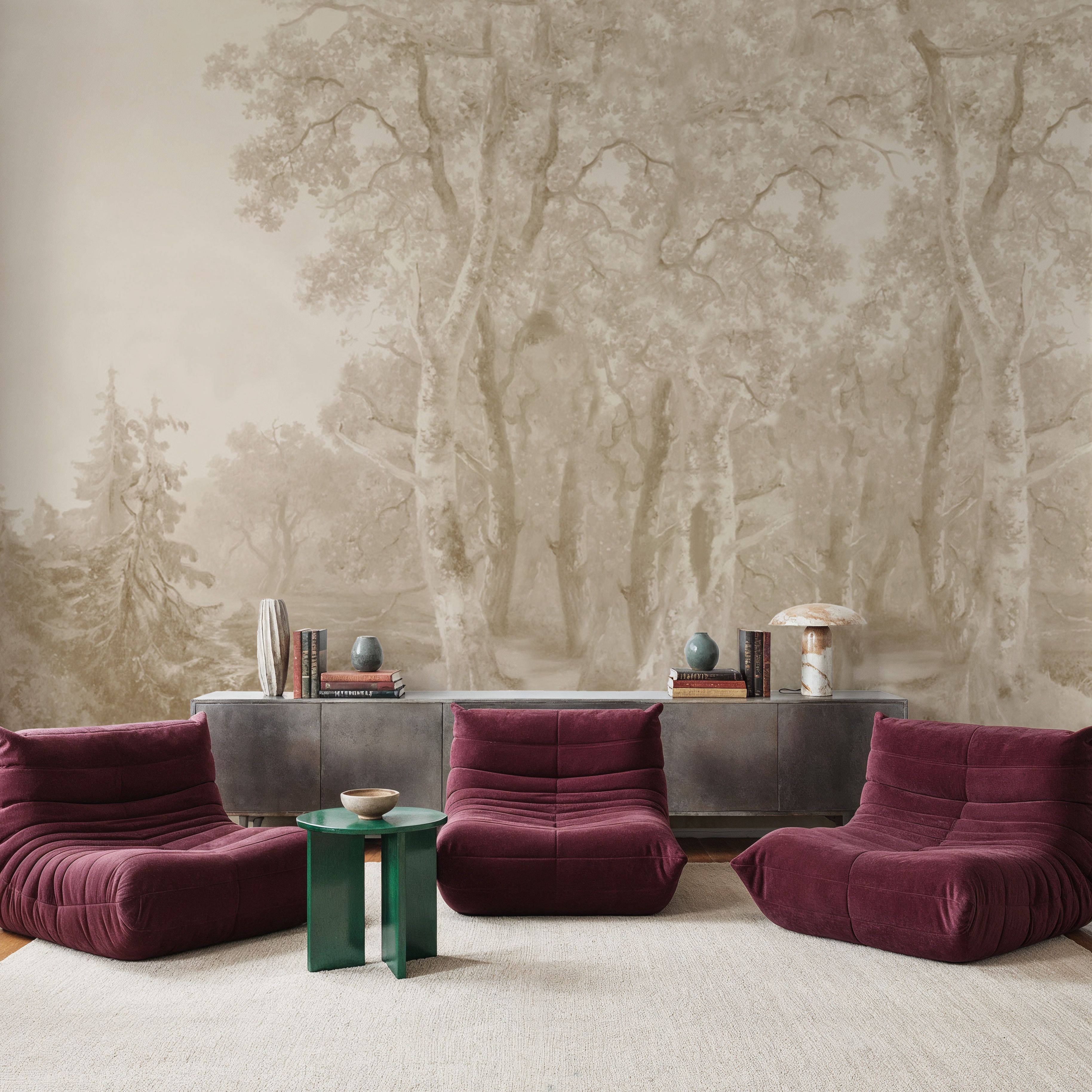 Forest Immersion Pale Beige
