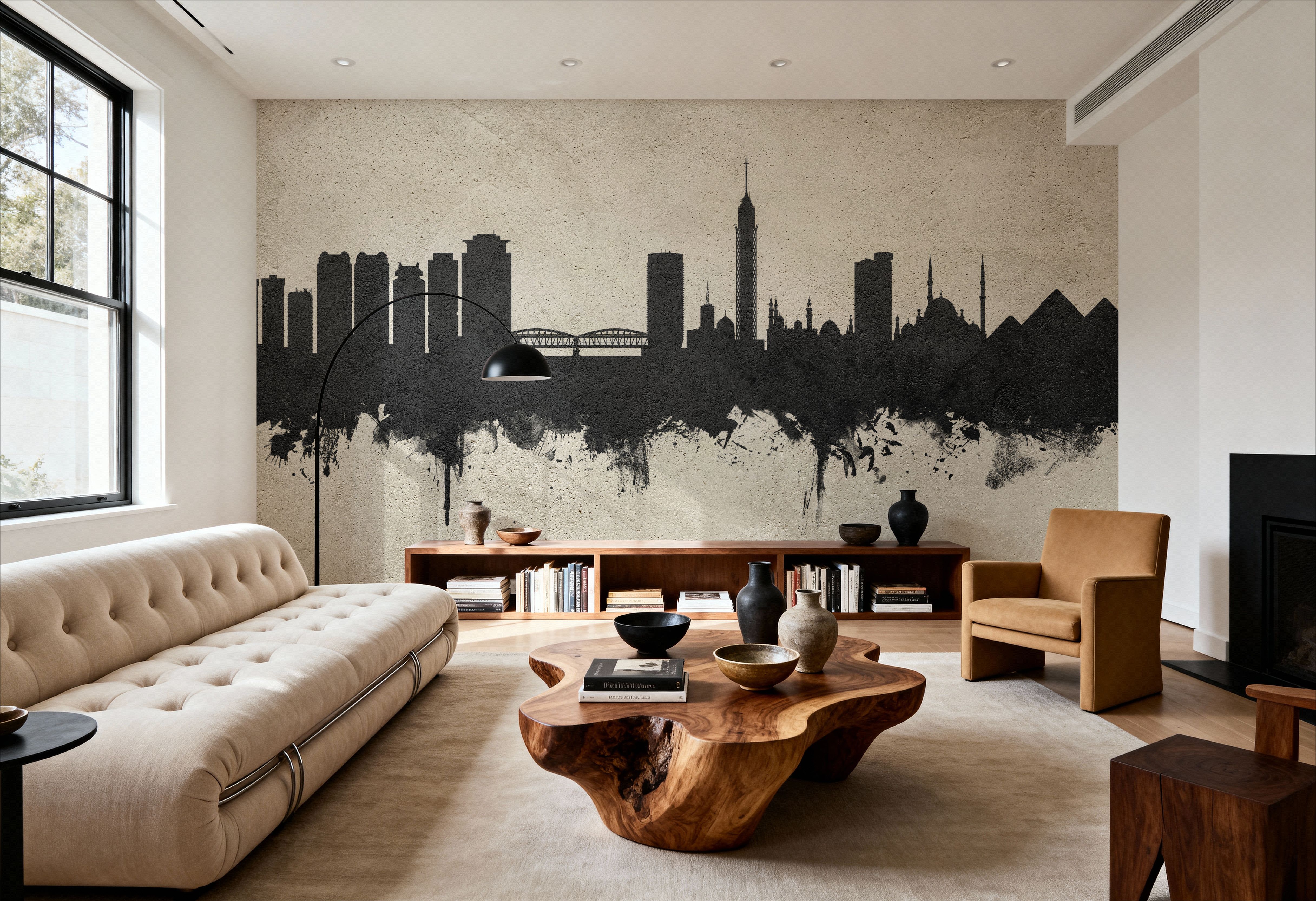 Cairo Egypt Skyline Concrete